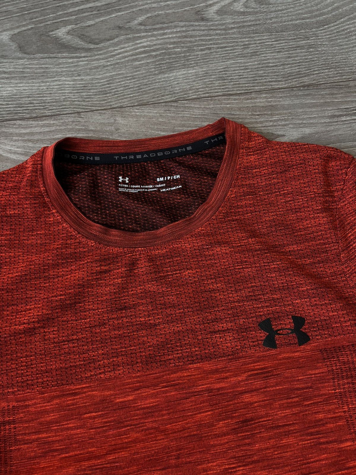 Under Armour Under Armour Threadborne Heatgear Fit Onyx Long Sleeve Tee Size US S / EU 44-46 / 1 - 11 Thumbnail