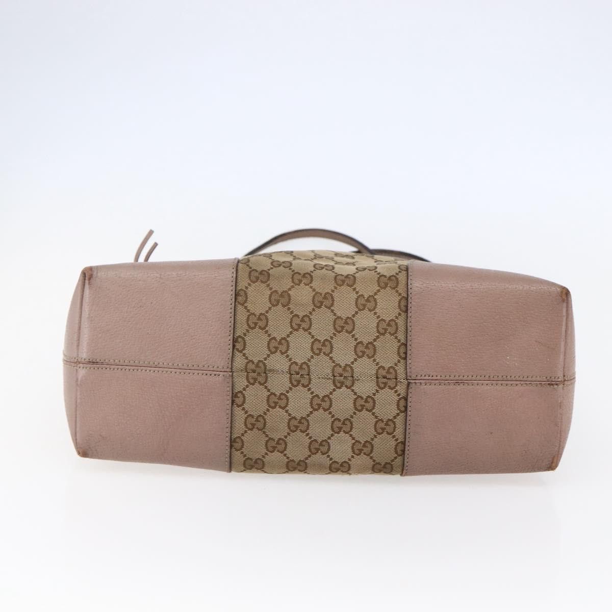 Gucci GUCCI GG Canvas Shoulder Bag Beige Gold Size ONE SIZE - 9 Thumbnail