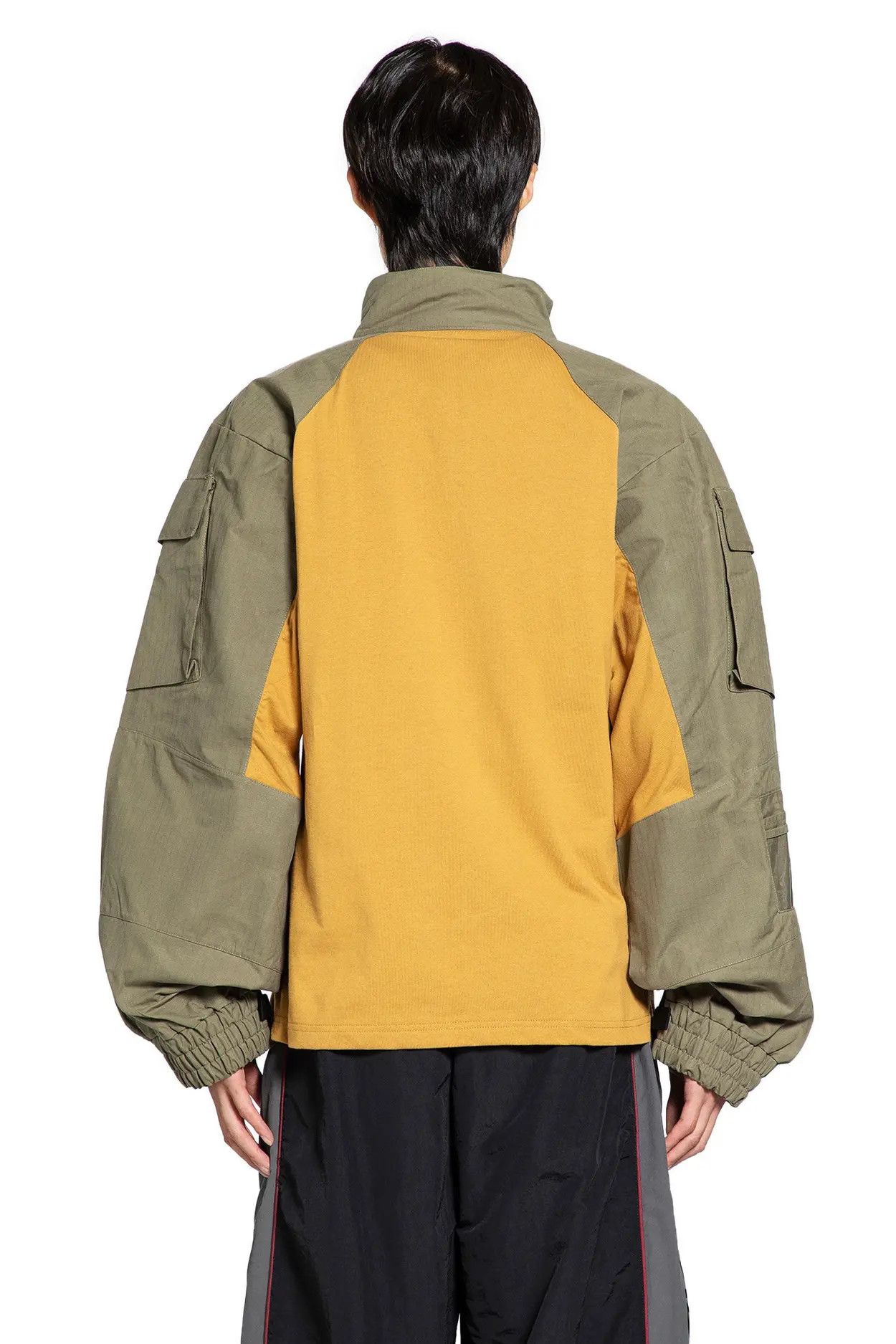 Martine Rose Shrunken Utility Sleeve Shirt - Tumeric Size US S / EU 44-46 / 1 - 3 Thumbnail