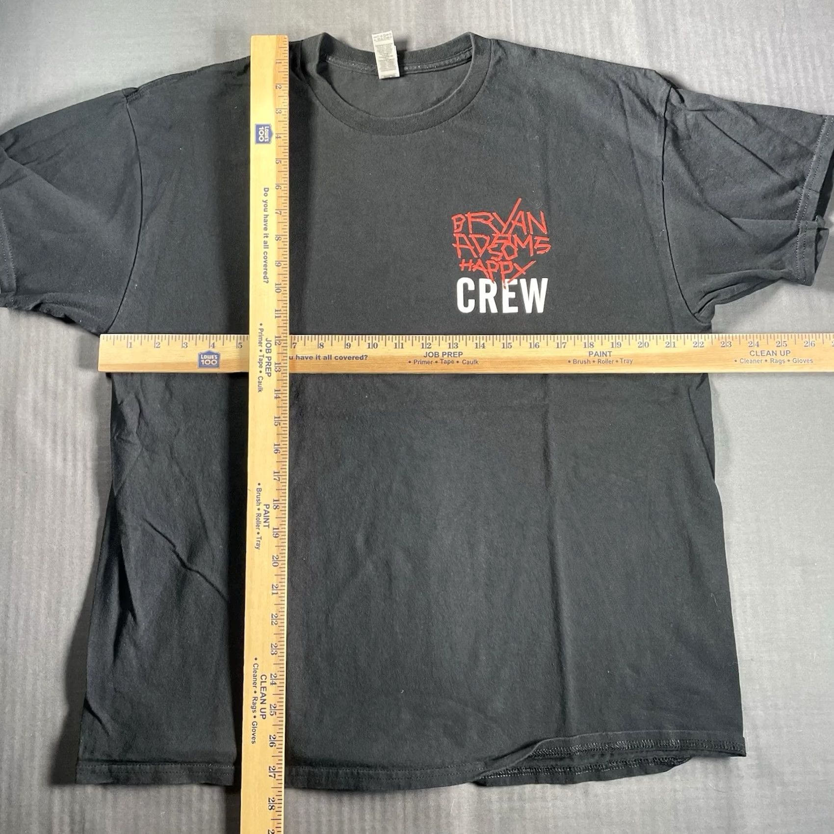 Vintage Bryan Adams Crew Shirt Mens XL So Happy Tour Local Crew Los Angeles Sweeney Todd Black T-Shirt Mens XL LA Crew Shirt Happy 90s (if applicable) Size US XL / EU 56 / 4 - 3 Thumbnail
