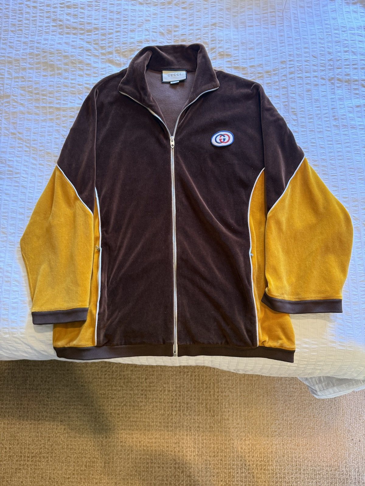 Gucci GUCCI VELVET JACKET Size US L / EU 52-54 / 3 - 1 Thumbnail