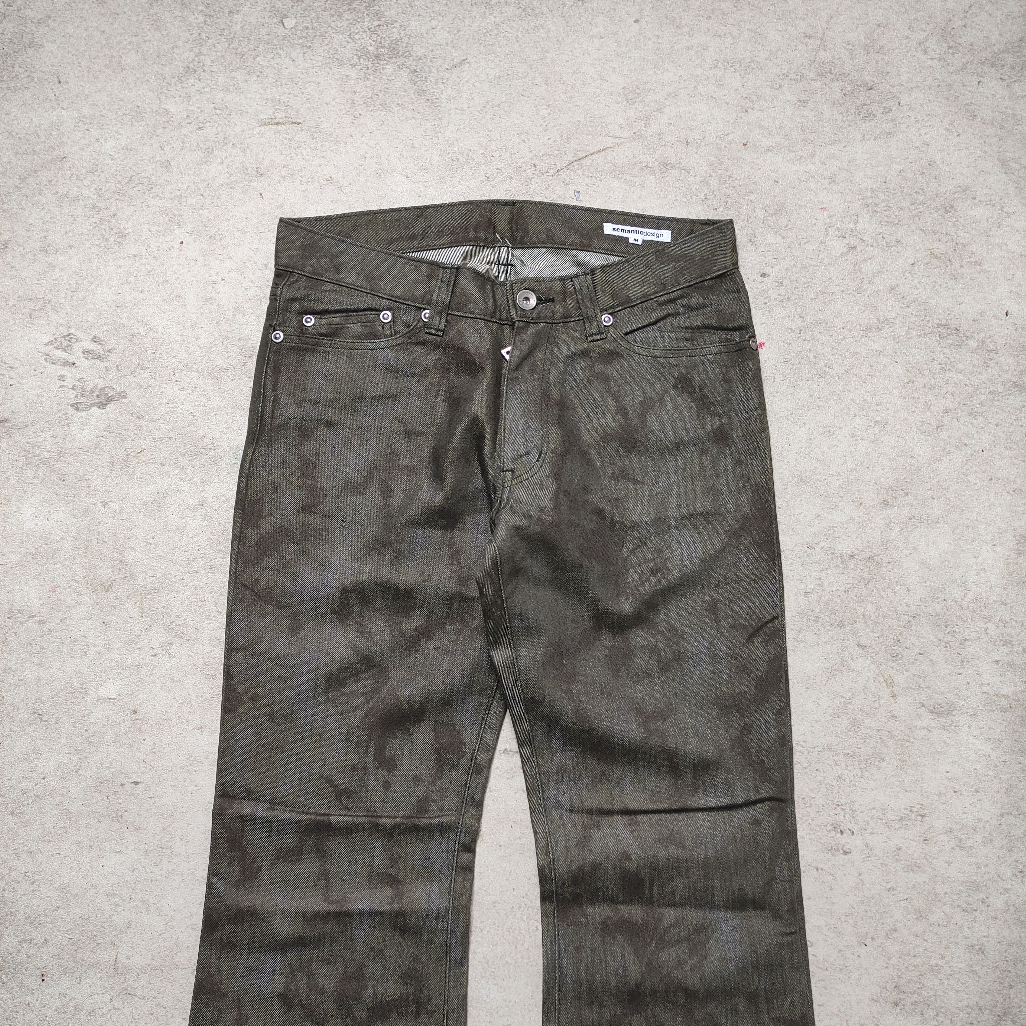 If Six Was Nine × Le Grande Bleu (L.G.B.) × Yasuyuki Ishii Semantic Design flare jeans Style ifsixwasnine Size US 30 / EU 46 - 4 Thumbnail