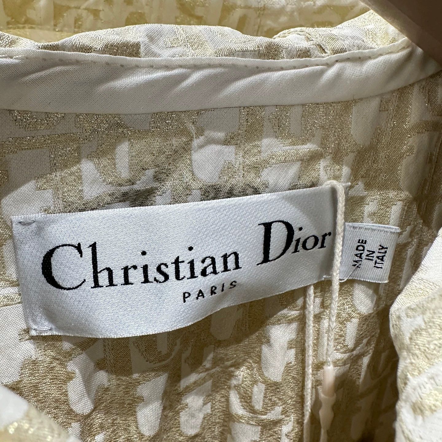 Christian Dior Monsieur Dior apr219 all-over Oblique hooded jumpsuit 38 polyester Size 27" / US 4 / IT 40 - 3 Thumbnail
