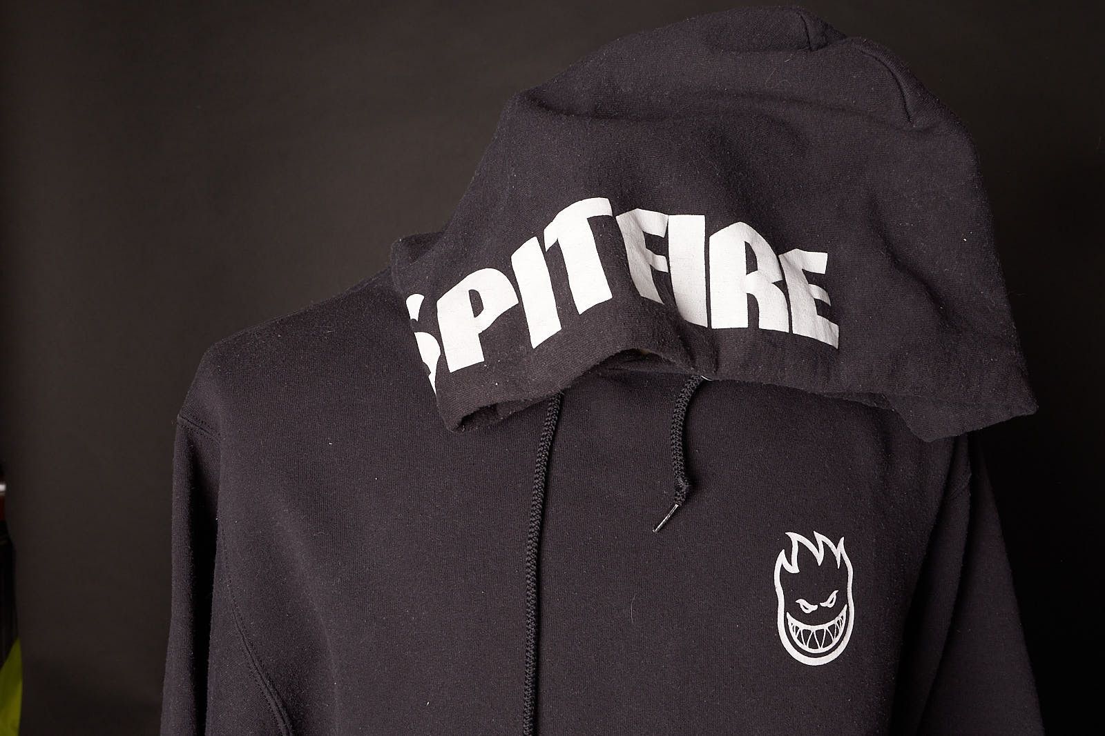 Spitfire Y2K Spitfire Black Hoodie White Lettering Sweatshirt Size US M / EU 48-50 / 2 - 7 Thumbnail
