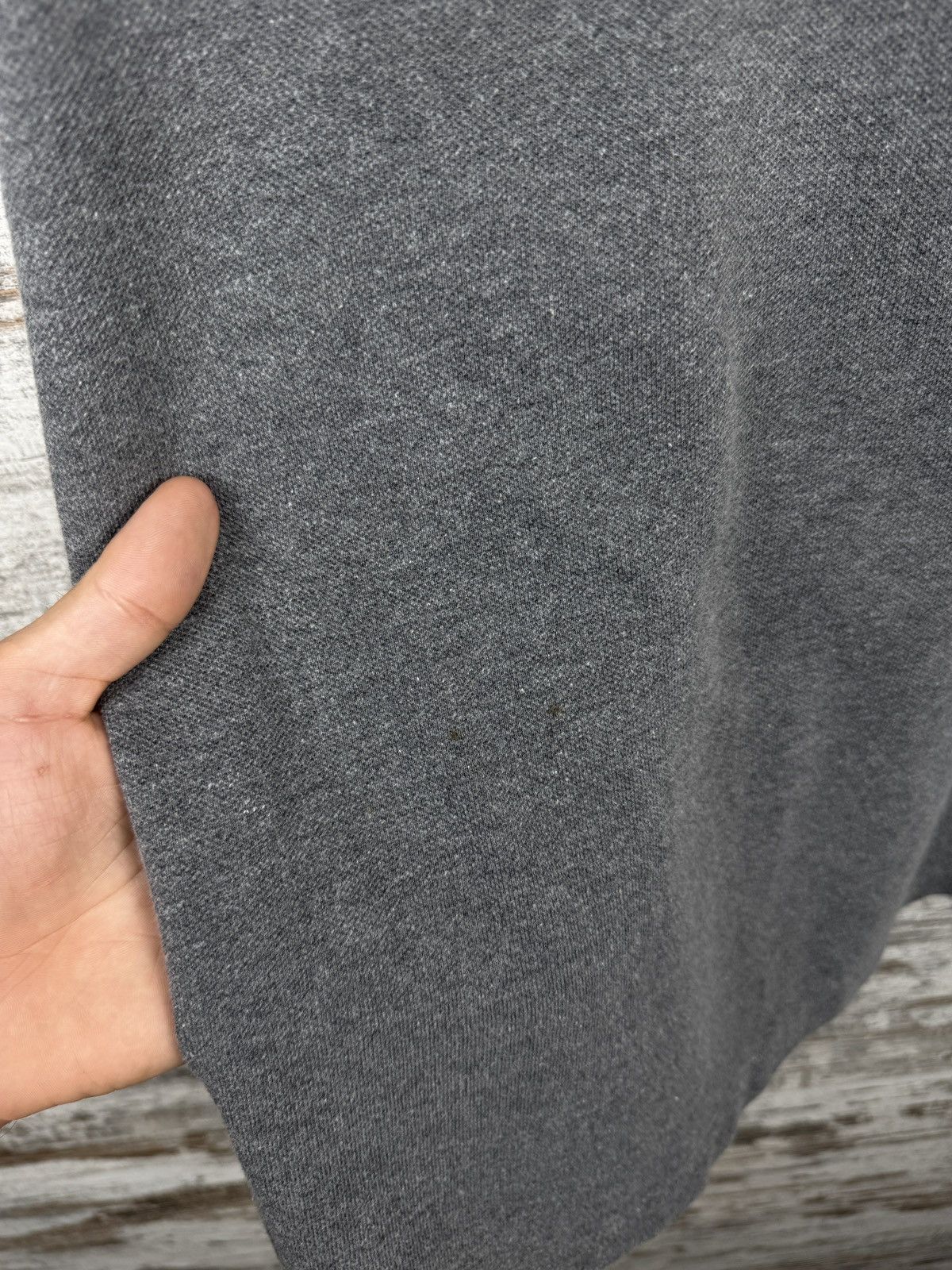 Polo Ralph Lauren × Vintage Mens Vintage Polo Ralph Lauren polos 3 grey T-shirt tee Size US XL / EU 56 / 4 - 12 Thumbnail