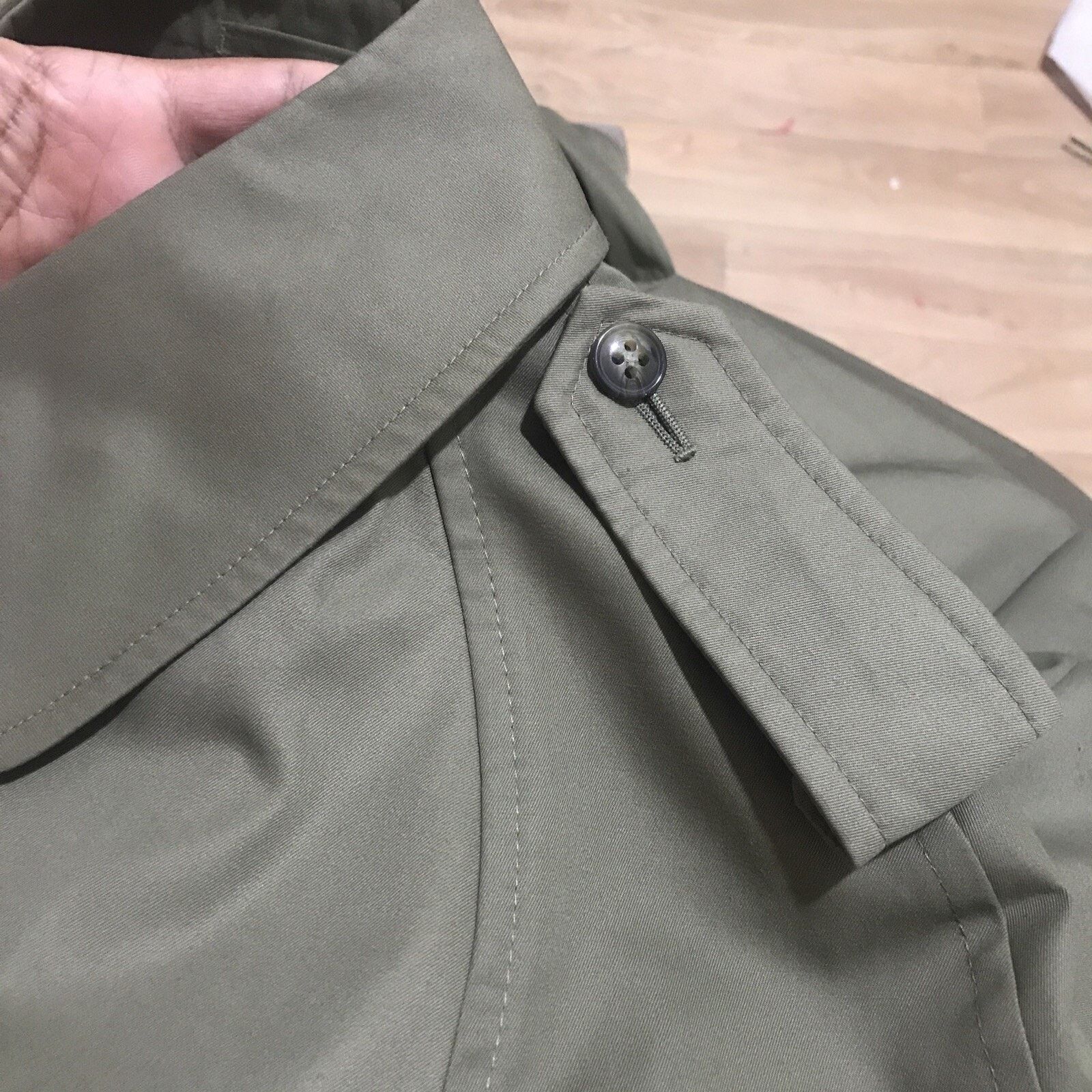 Burberry VINTAGE Burberry's Trench Coat NOVA CHECK Women green olive Size M / US 6-8 / IT 42-44 - 7 Thumbnail