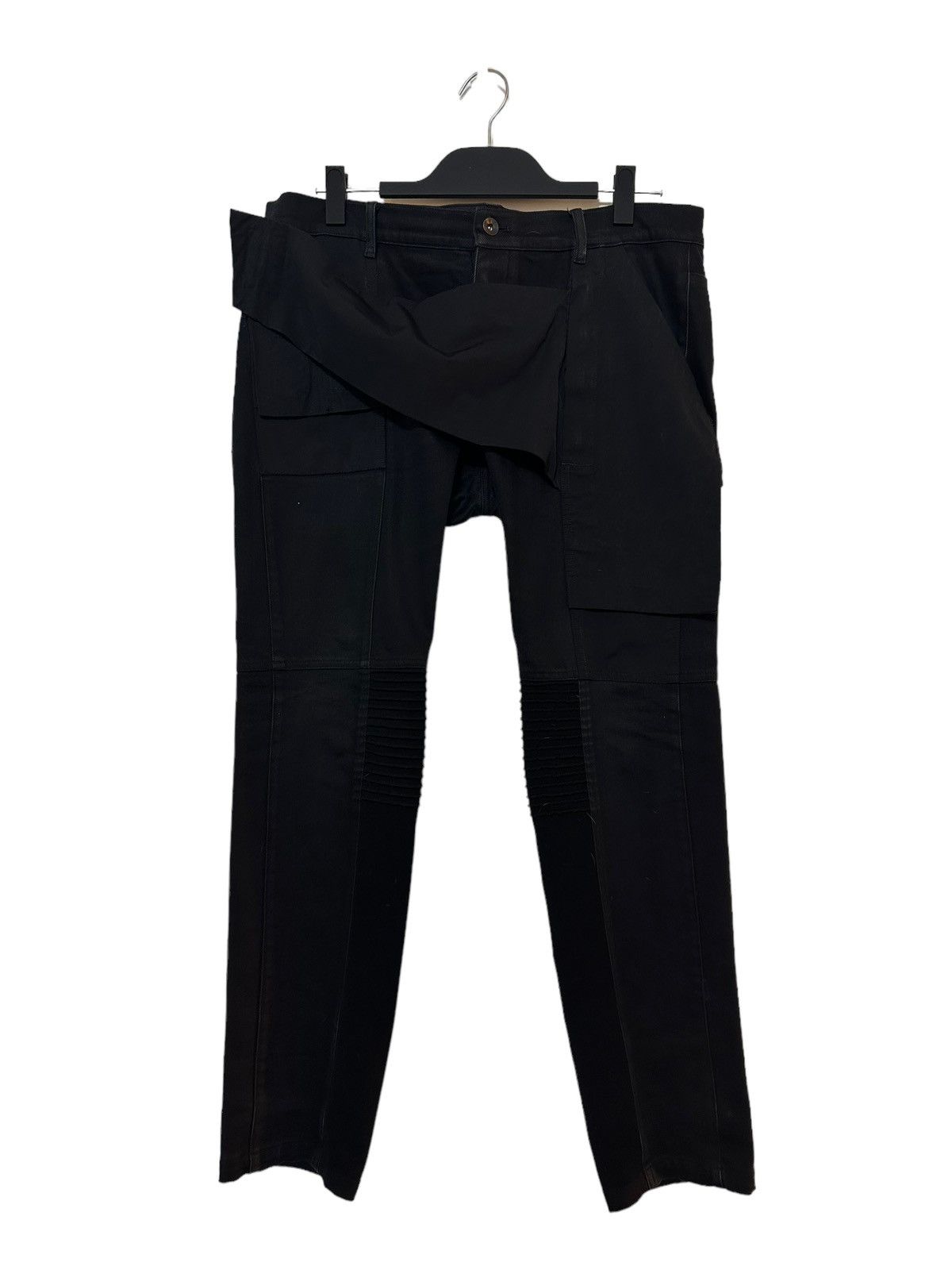 Rick Owens Mainline Memphis no wax RU13F03017-SBMU Size US 32 / EU 48 - 2 Thumbnail