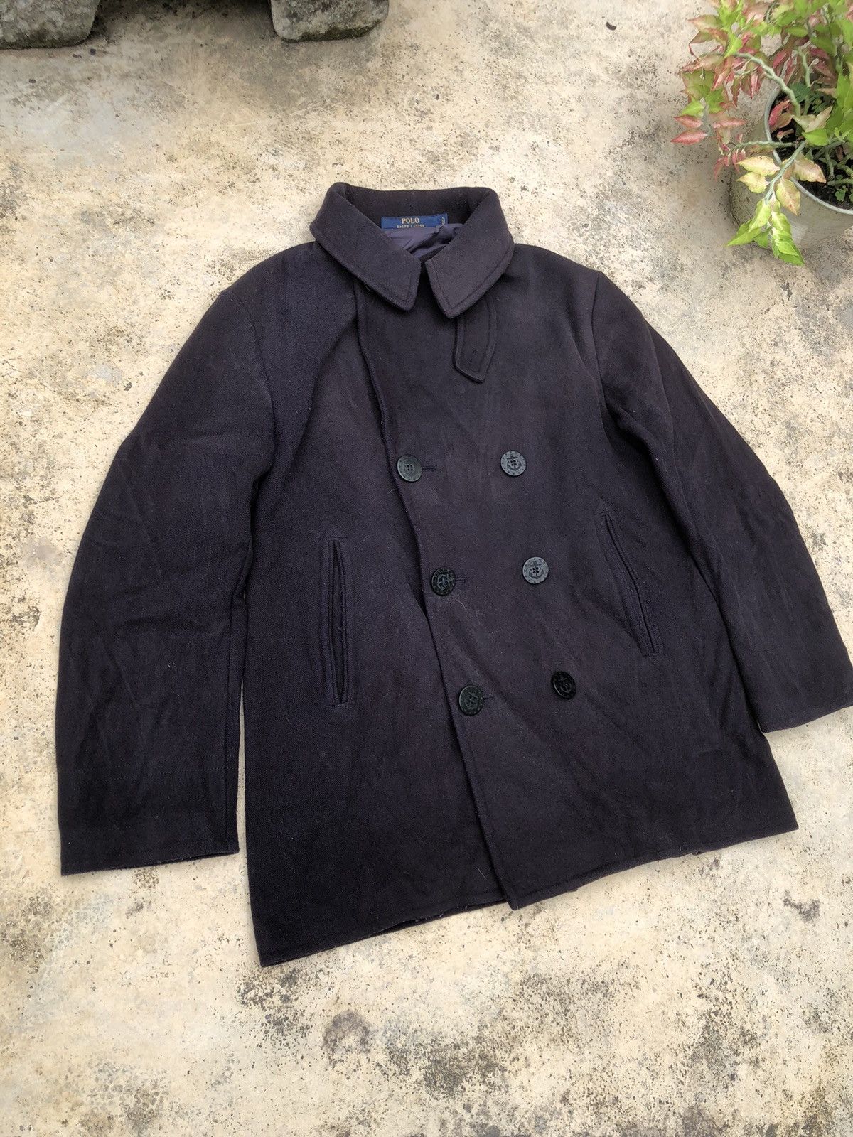 Polo Ralph Lauren Polo Ralph Lauren PeaCoat Jacket Size US XL / EU 56 / 4 - 2 Thumbnail
