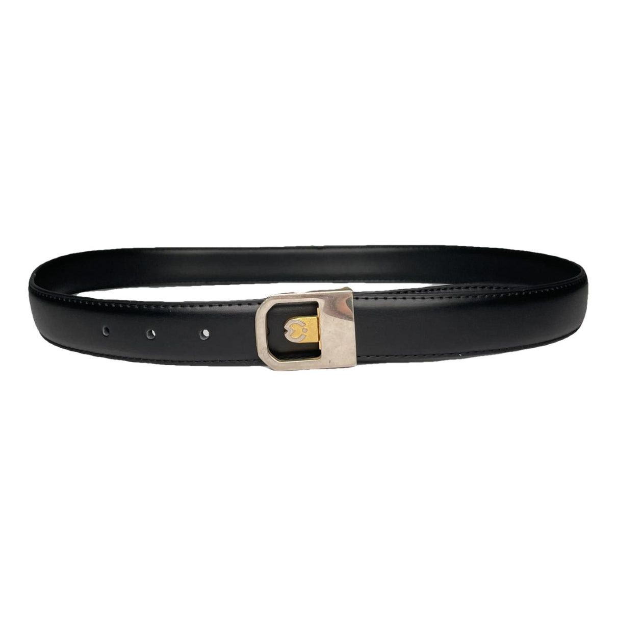 Other Mila Schön Concept Black Leather Belt Size ONE SIZE - 1 Thumbnail