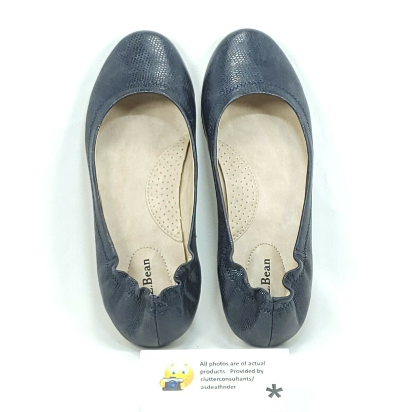 L.L. Bean LL Bean Lizard Print Ballet Flats Shoe Womens Size 7 290425 Size US 7 / EU 40 - 6 Thumbnail