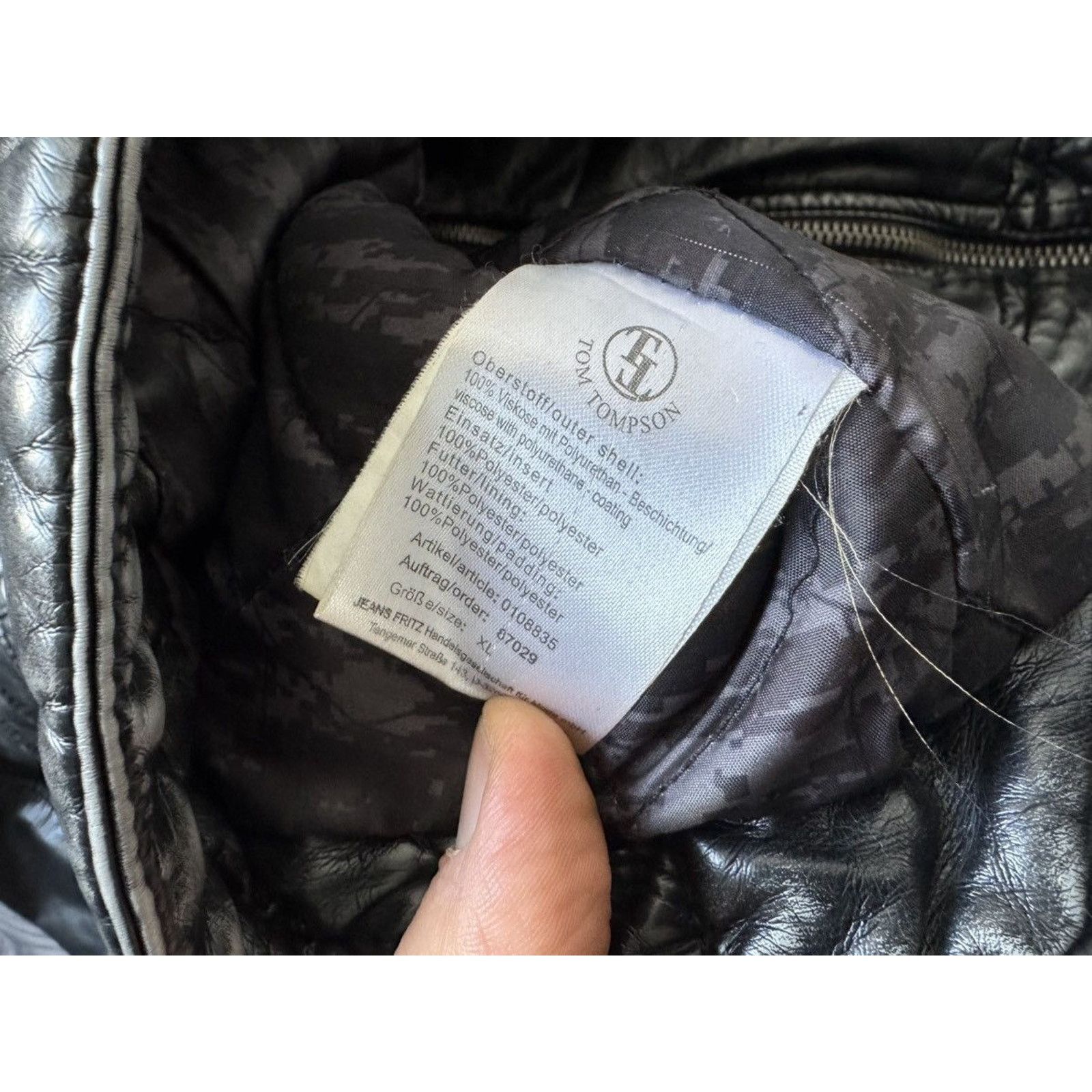 Japanese Brand Y2K Vintage Japanese Washed Balenciaga Style Jacket Size US XL / EU 56 / 4 - 7 Thumbnail
