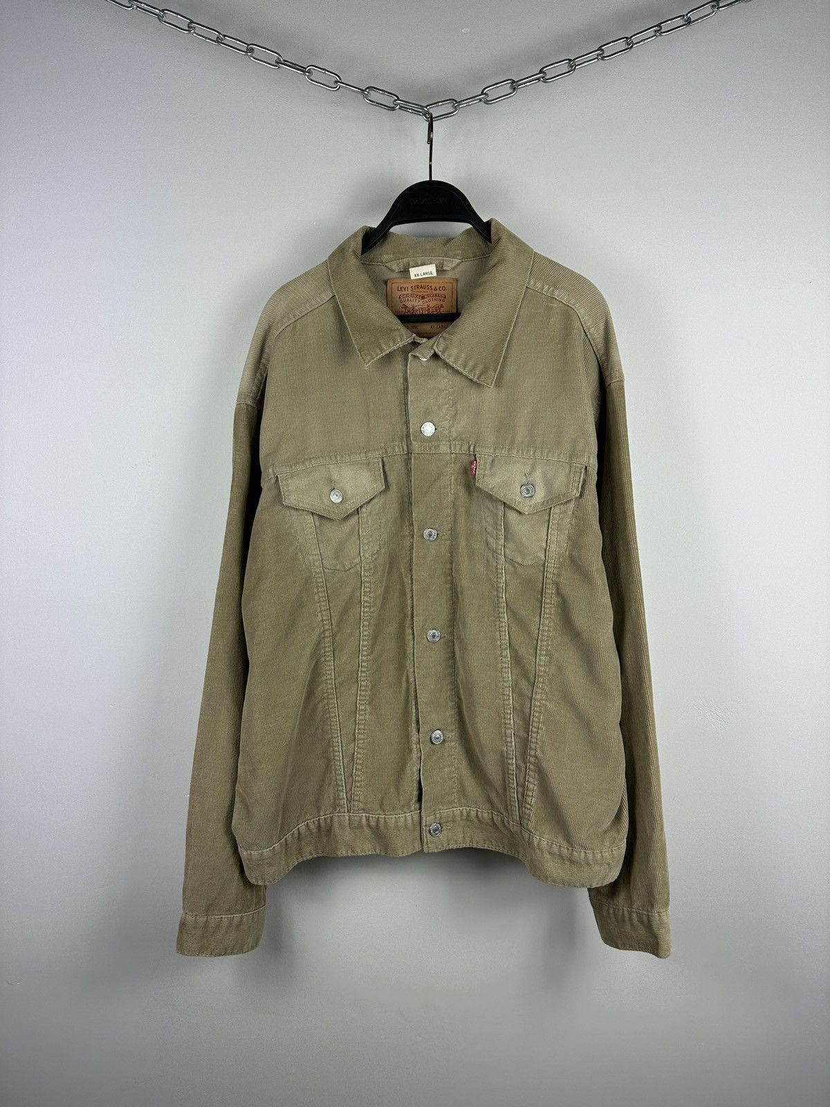 Levi's × Levi's Vintage Clothing × Vintage Vintage 90’s Levi's Corduroy Jacket Size US XXL / EU 58 / 5 - 1 Thumbnail