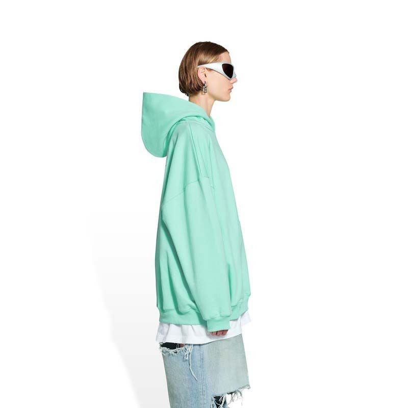 Balenciaga o1bcso1str0525 Political Campaign Hoodie Large Fit in Mint Size S / US 4 / IT 40 - 4 Thumbnail