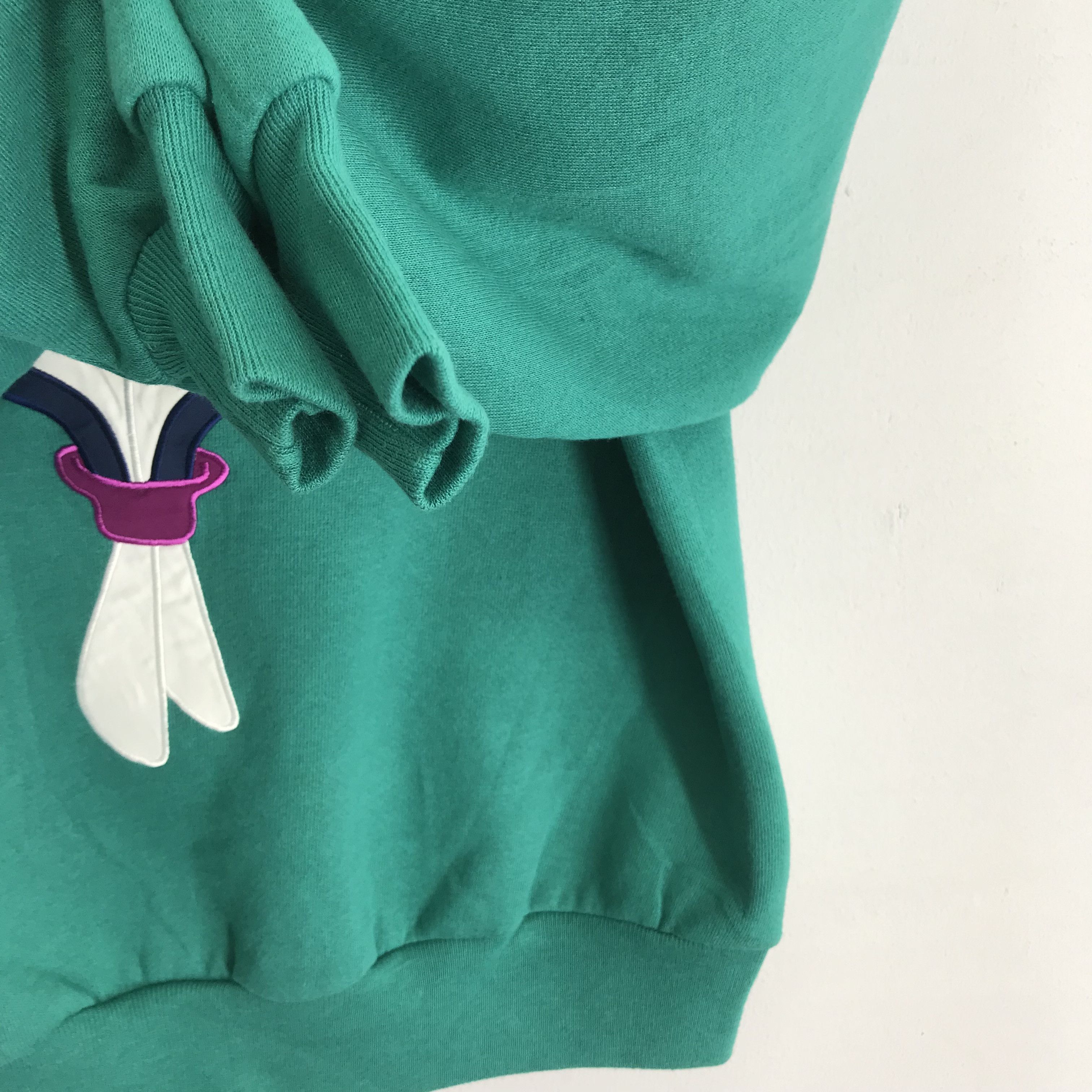 Jerzees Vintage 90s Jerzees Sweatshirt Green - 252 Size US M / EU 48-50 / 2 - 5 Thumbnail