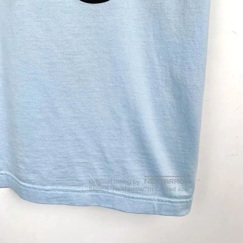 Burberry Burberry Blue Cotton T-Shirt. Size XS / US 0-2 / IT 36-38 - 4 Thumbnail