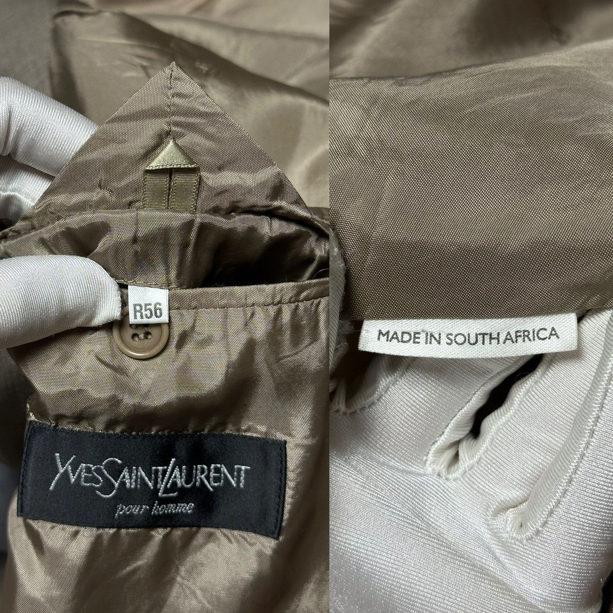 Yves Saint Laurent Vintage Yves Saint Laurent YSL Blazer Jacket Size 46R - 8 Thumbnail