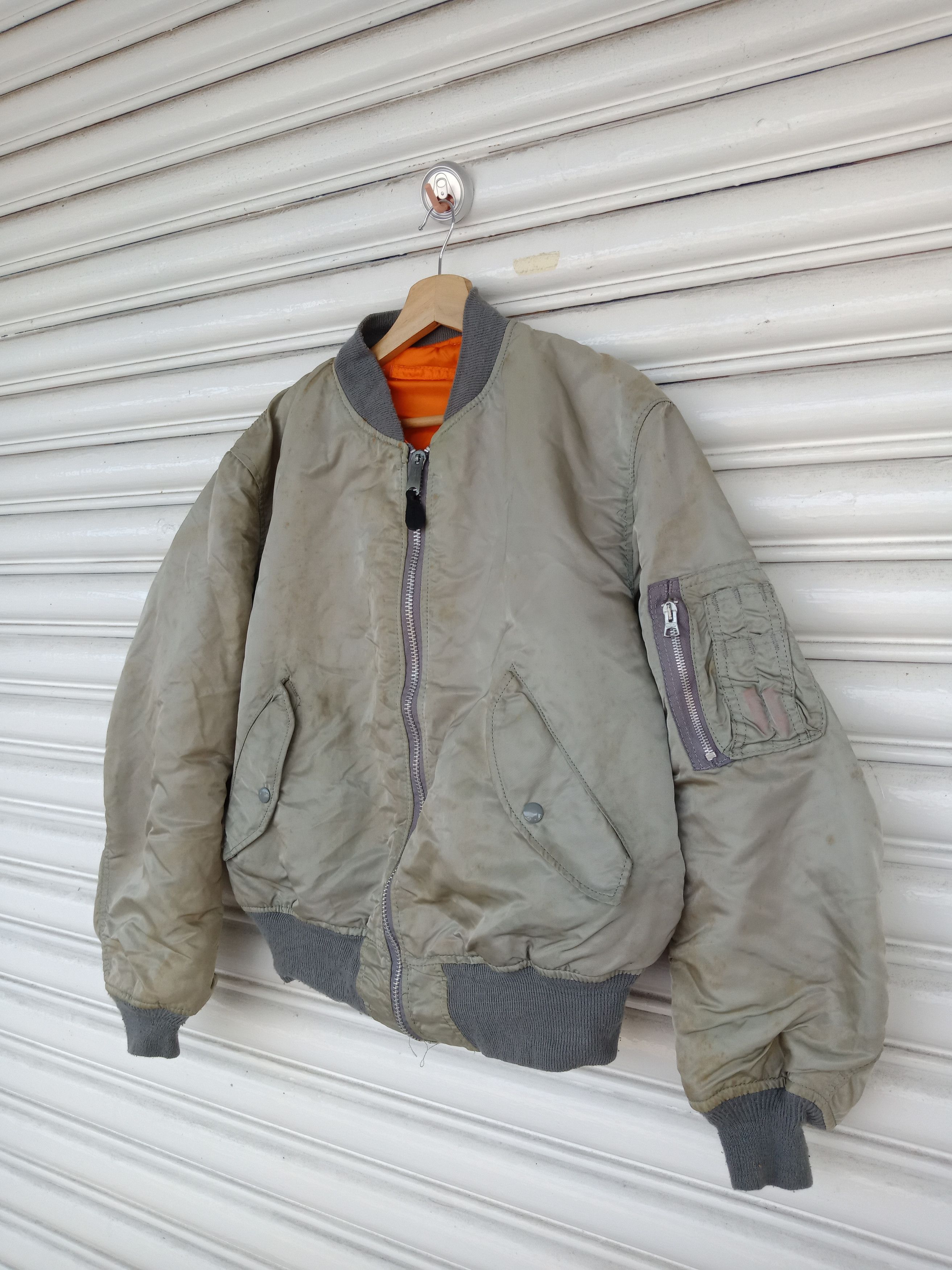 Alpha Industries Alpha Industries Reversible Flight Bomber Jacket Size US XL / EU 56 / 4 - 5 Thumbnail