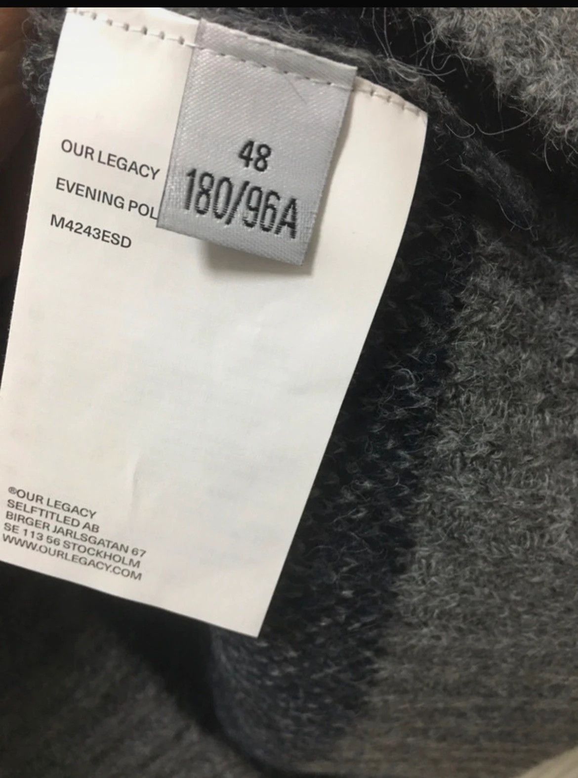 Our Legacy Our legacy mohair knit vest Size US M / EU 48-50 / 2 - 3 Thumbnail