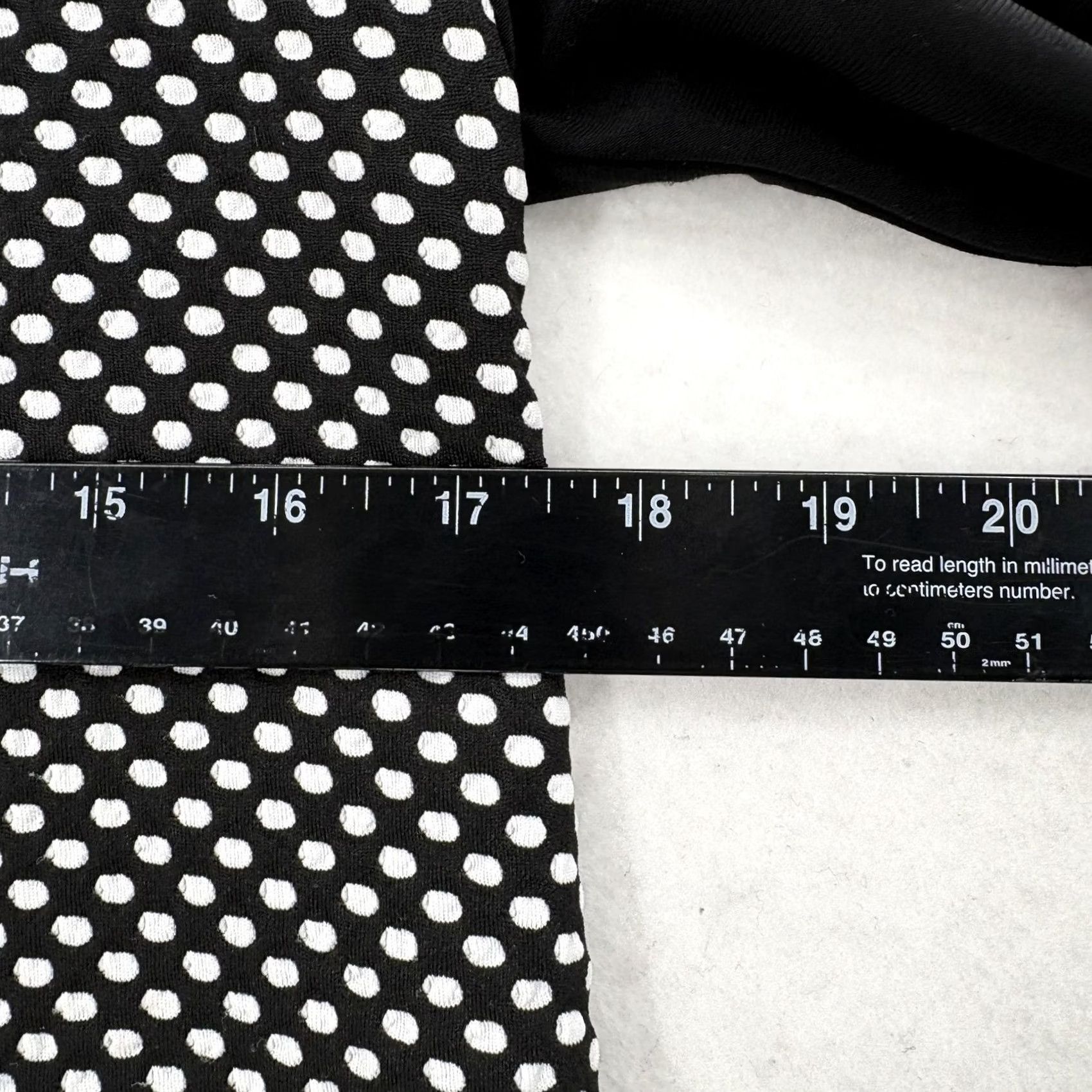 Joseph Ribkoff Joseph Ribkoff Tunic Top Womens 6 Black Polka Dot Cowl Neck Long Sleeve with Pockets Blouse Size M / US 6-8 / IT 42-44 - 7 Thumbnail