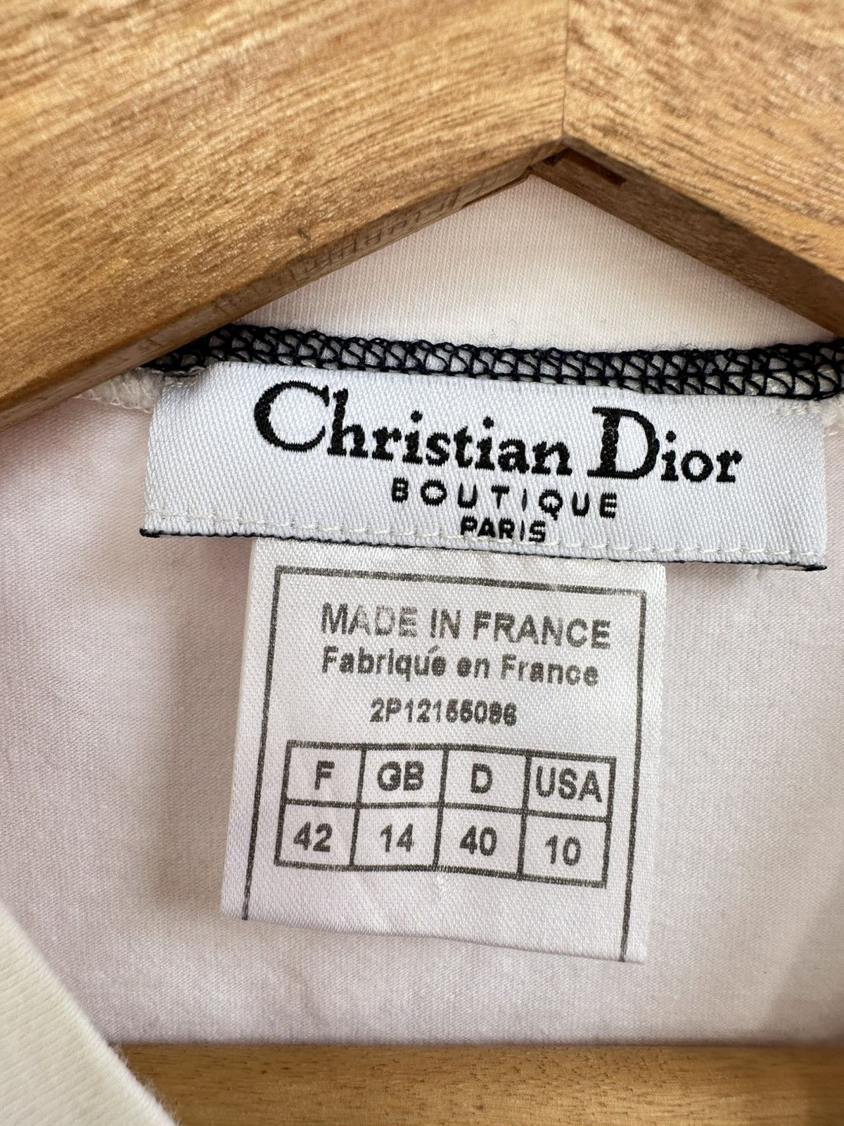 Christian Dior Monsieur Vintage Christian Dior Swarovski Tee Size M / US 6-8 / IT 42-44 - 3 Thumbnail