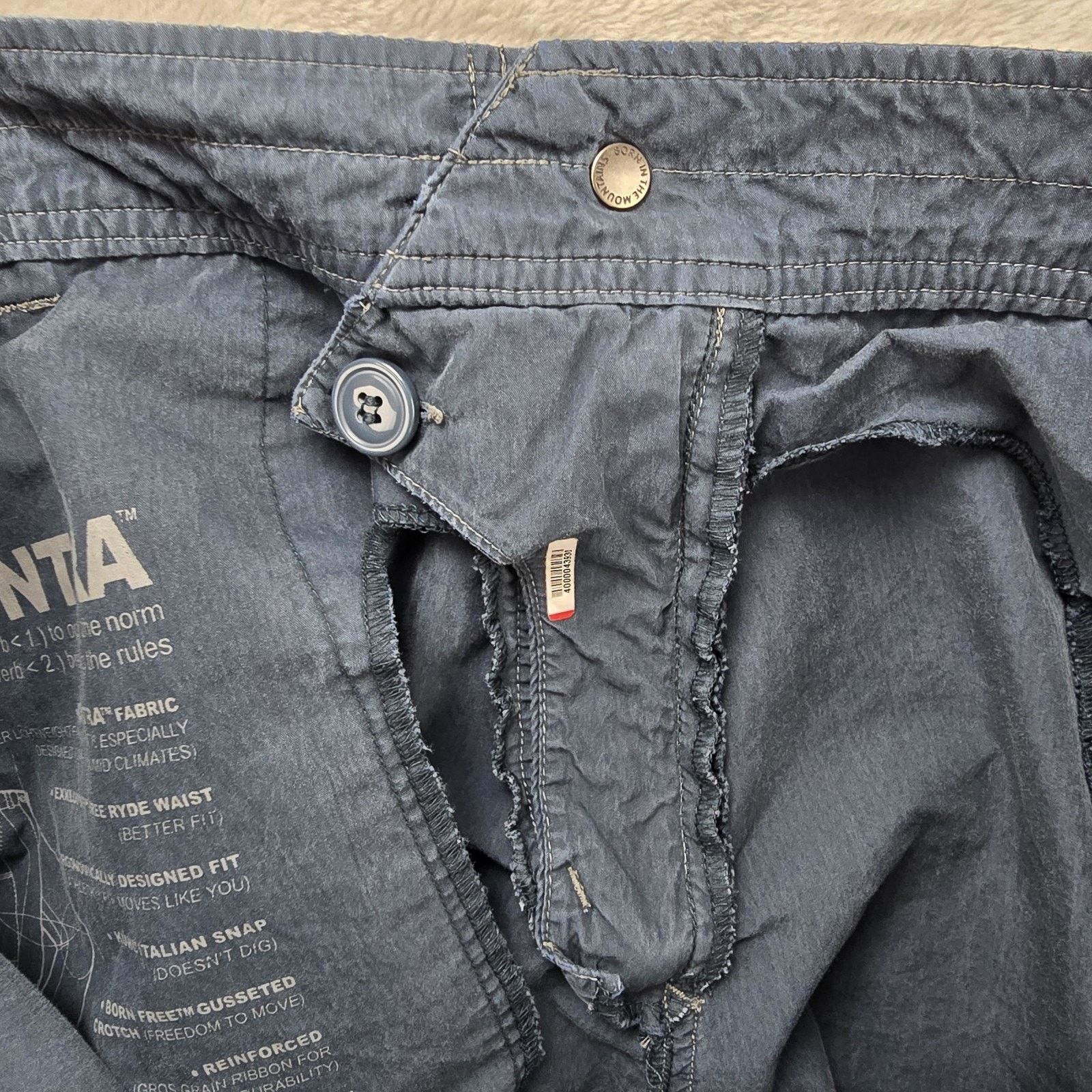 Kuhl Kuhl Kontra Chino Pants Mens 40X32 Blue Pockets Hiking Size US 40 / EU 56 - 6 Thumbnail