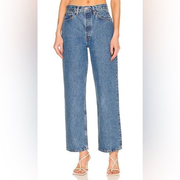 RE/DONE RE/ DONE 90s crop low slung 28 new jeans Size 28" / US 6 / IT 42 - 1 Thumbnail