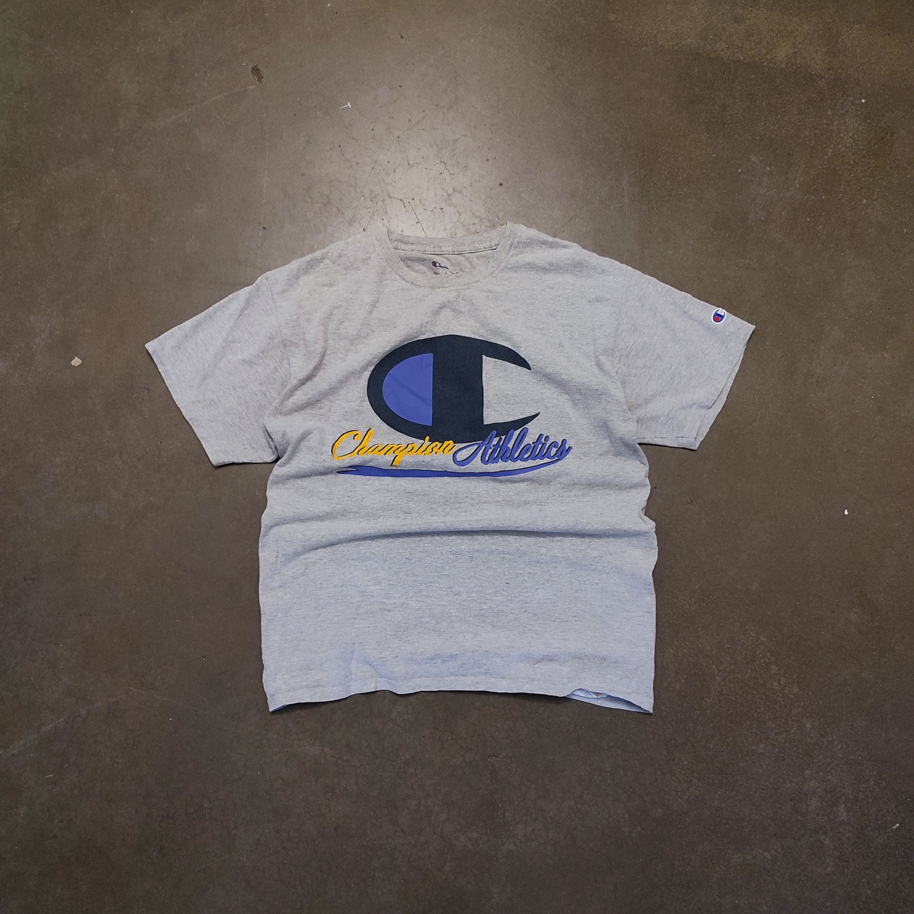 Champion Champion Classic Athletics Logo Graphic T-Shirt – Vintage Size US L / EU 52-54 / 3 - 1 Thumbnail