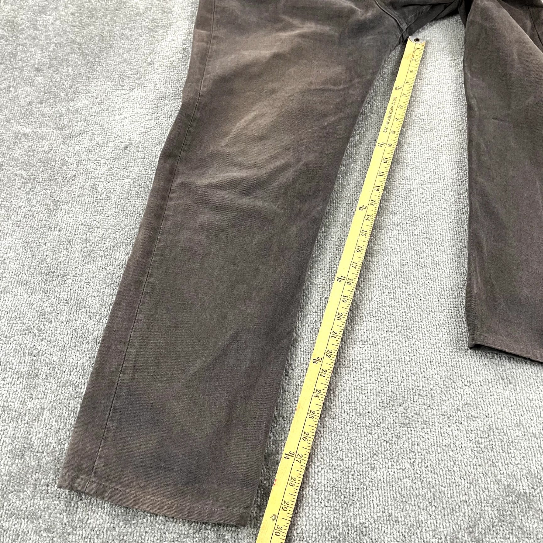 Levi's VINTAGE Levi's 501 Jeans Pants Mens 34x30 Straight Leg Cotton Blend Gray Casual Size US 34 / EU 50 - 5 Thumbnail