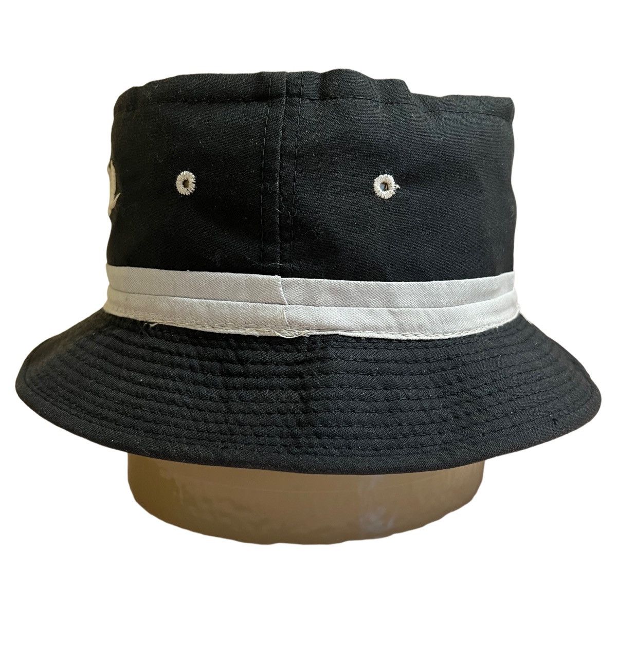 Sports Specialties × Vintage Los Angeles Raiders Sports Specialties 7 3/8 Bucket Hat Size ONE SIZE - 5 Thumbnail