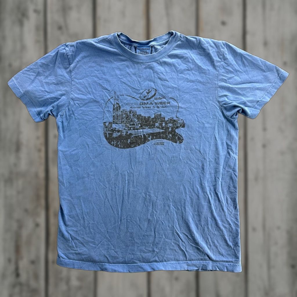 Vintage GMA Week 2006 Shirt Mens Small Blue Nashville Event Graphic Artist Meet & Greet Size US S / EU 44-46 / 1 - 1 Thumbnail