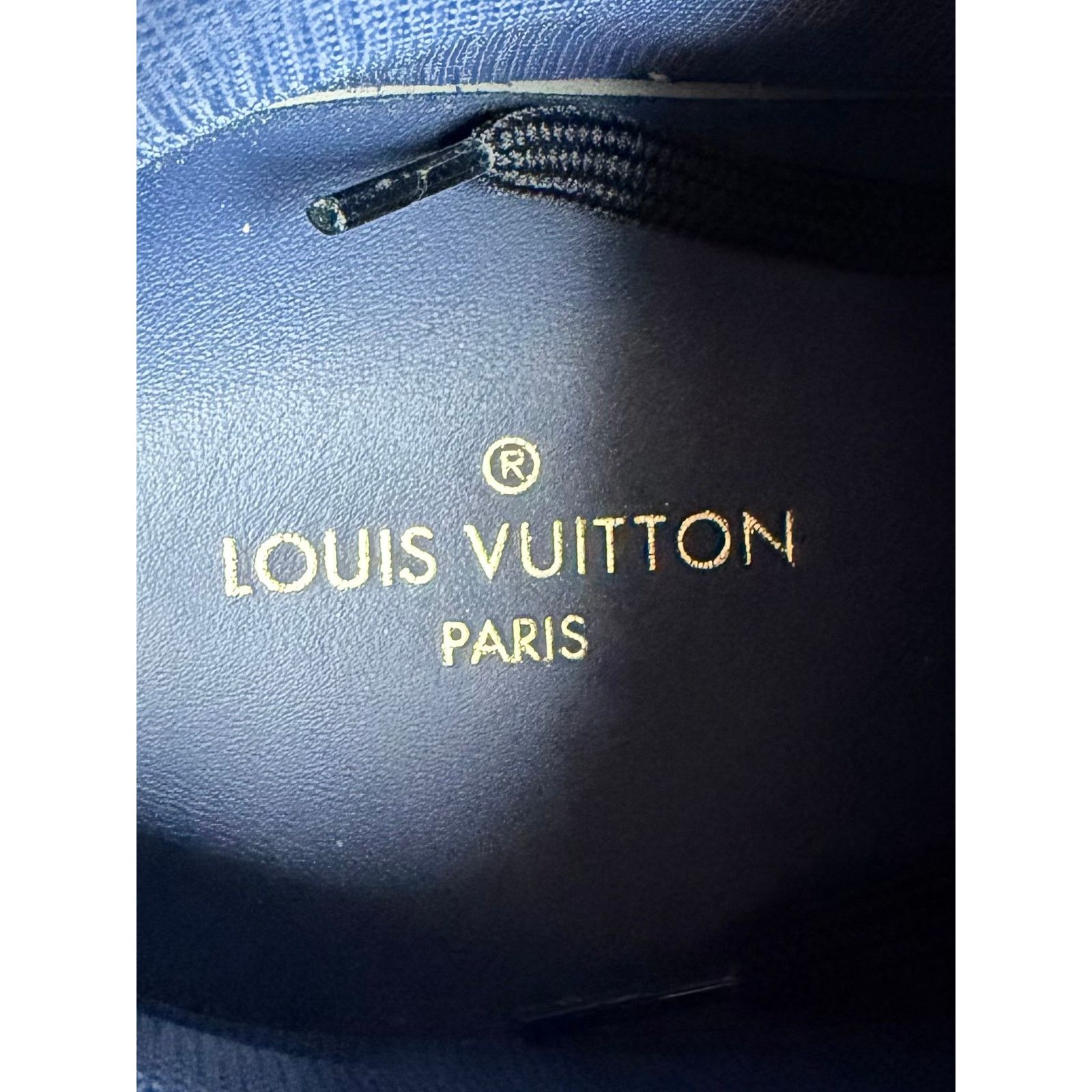 Louis Vuitton Size 7LV/8US - Louis Vuitton Tattoo Denim High Top NEW Size US 8 / EU 41 - 10 Thumbnail