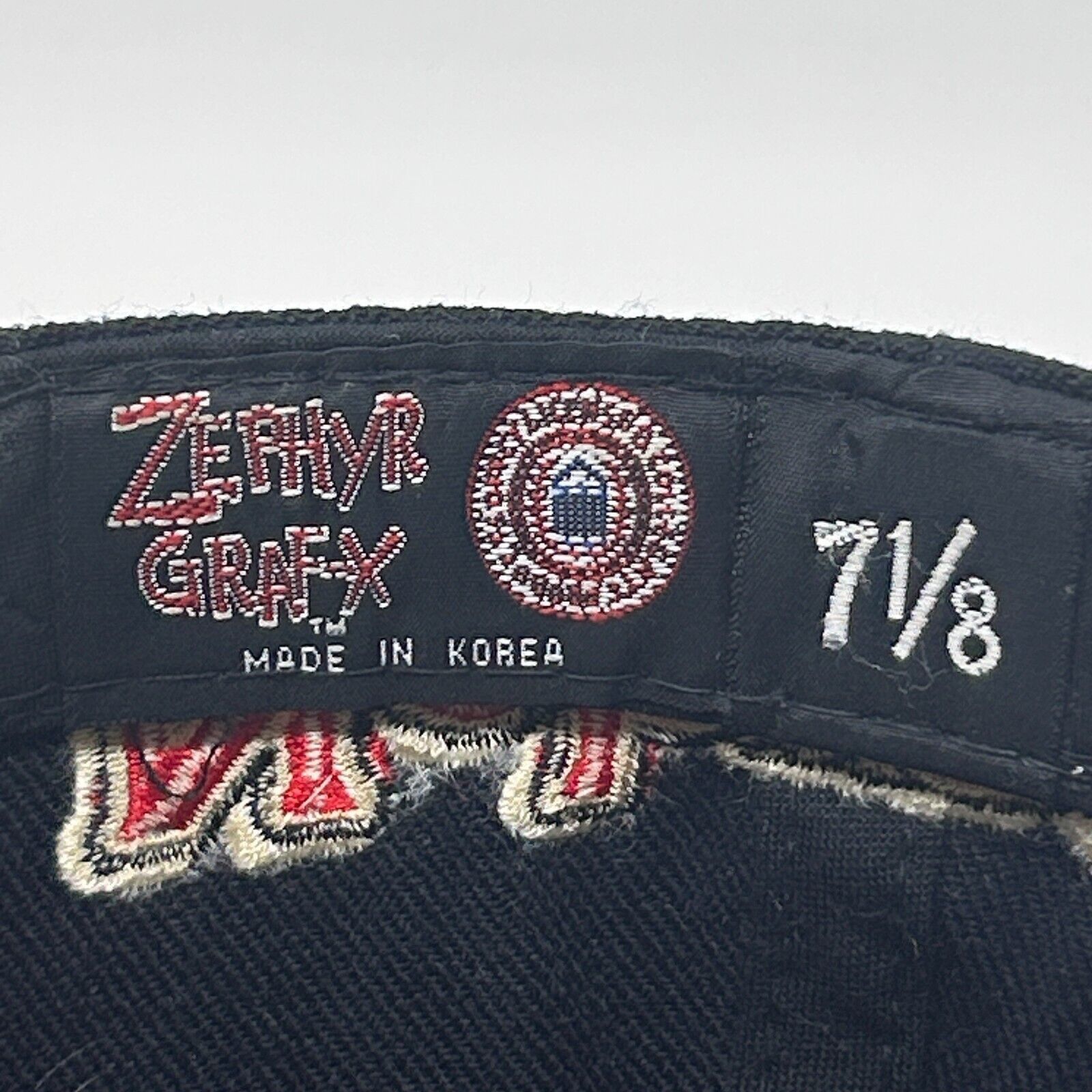Zephyr Vintage Nebraska Cornhuskers Hat Baseball Cap Blue 7 1/8 Size ONE SIZE - 8 Thumbnail