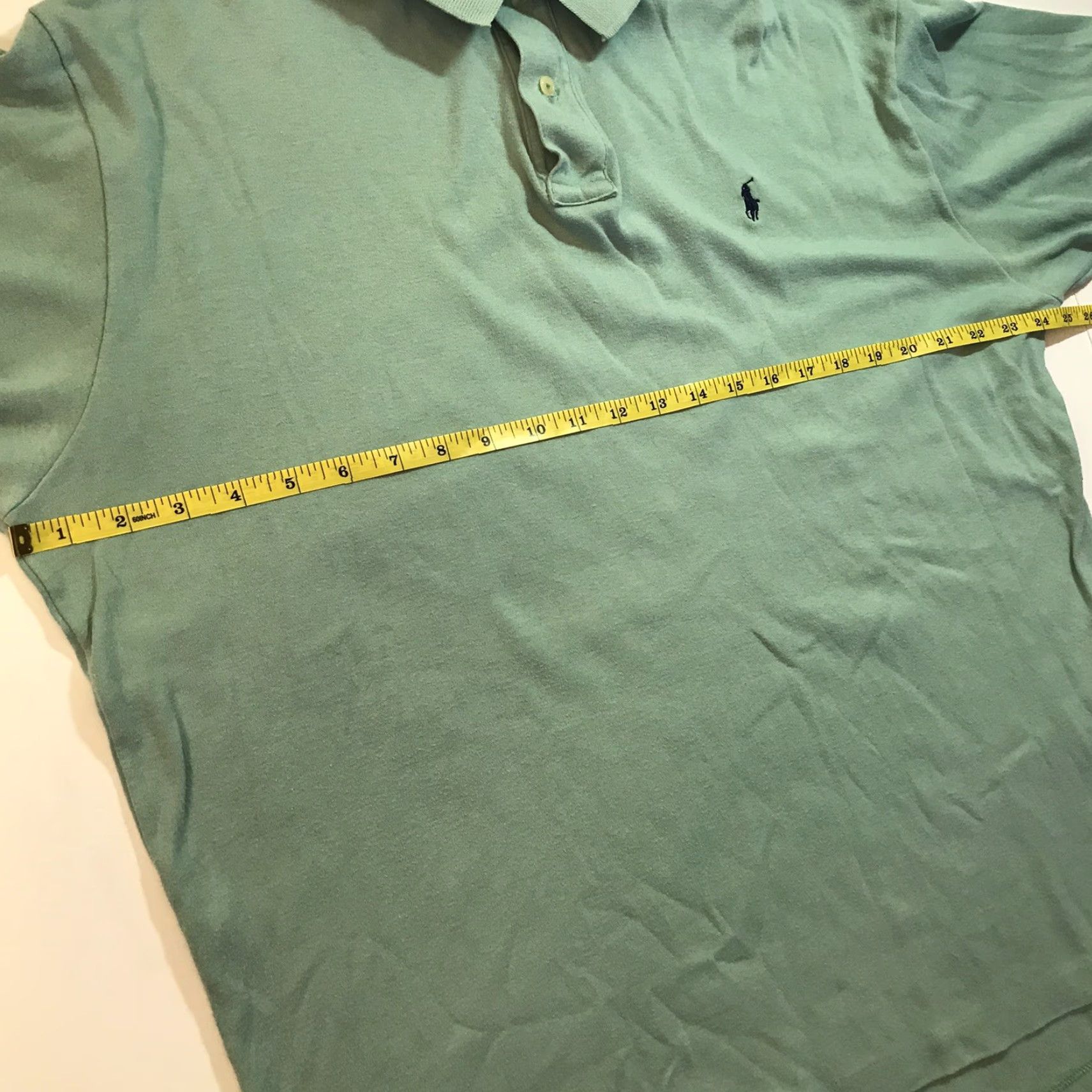 Polo Ralph Lauren VINTAGE Polo Ralph Lauren Golf Polo Shirt Mens L Aqua 90s USA Short Sleeve Collared Size US L / EU 52-54 / 3 - 7 Thumbnail