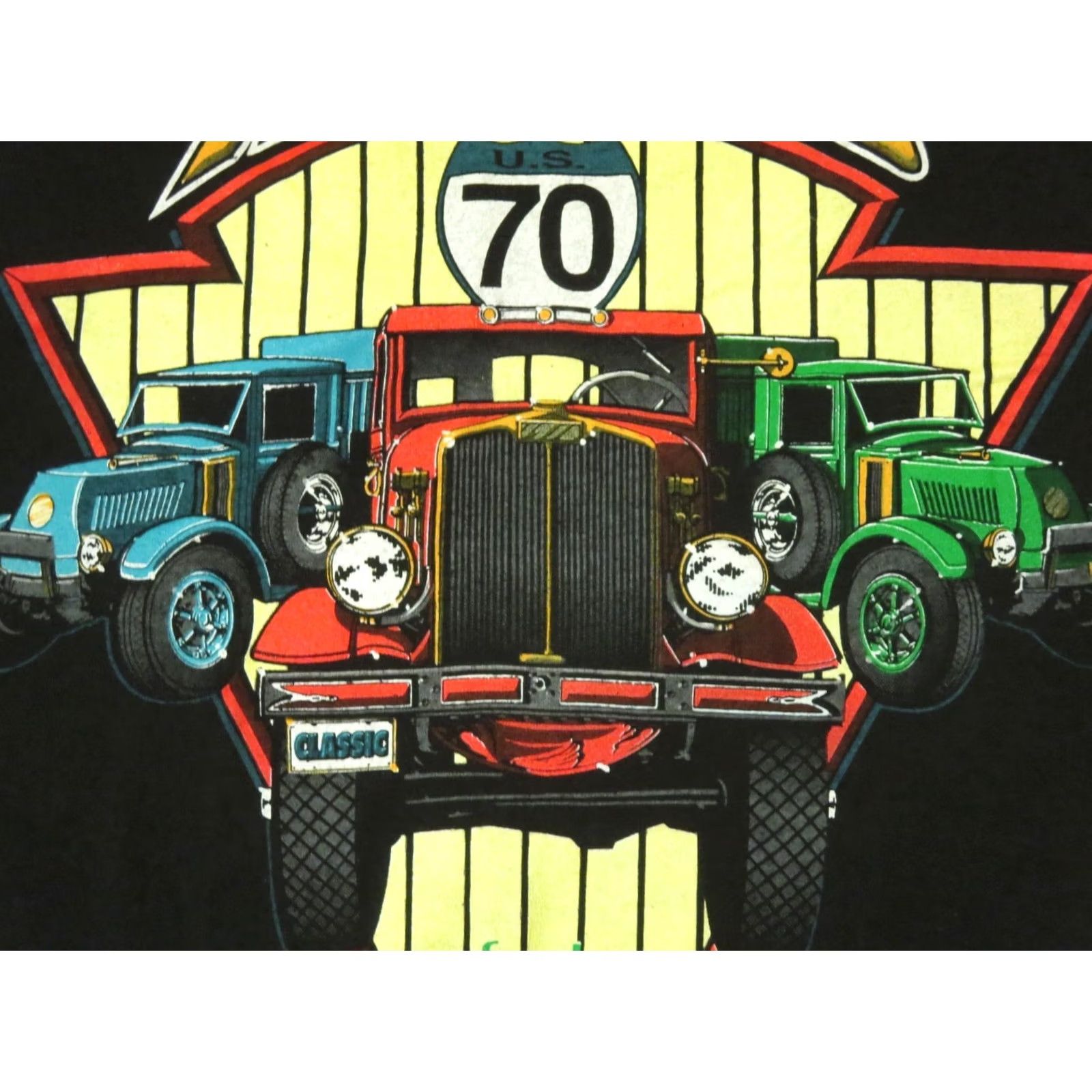 Vintage VINTAGE FORGOTTEN KINGS OF THE ROAD T-Shirt LARGE cartoon trucker 80s 90s Mens Size US L / EU 52-54 / 3 - 5 Thumbnail