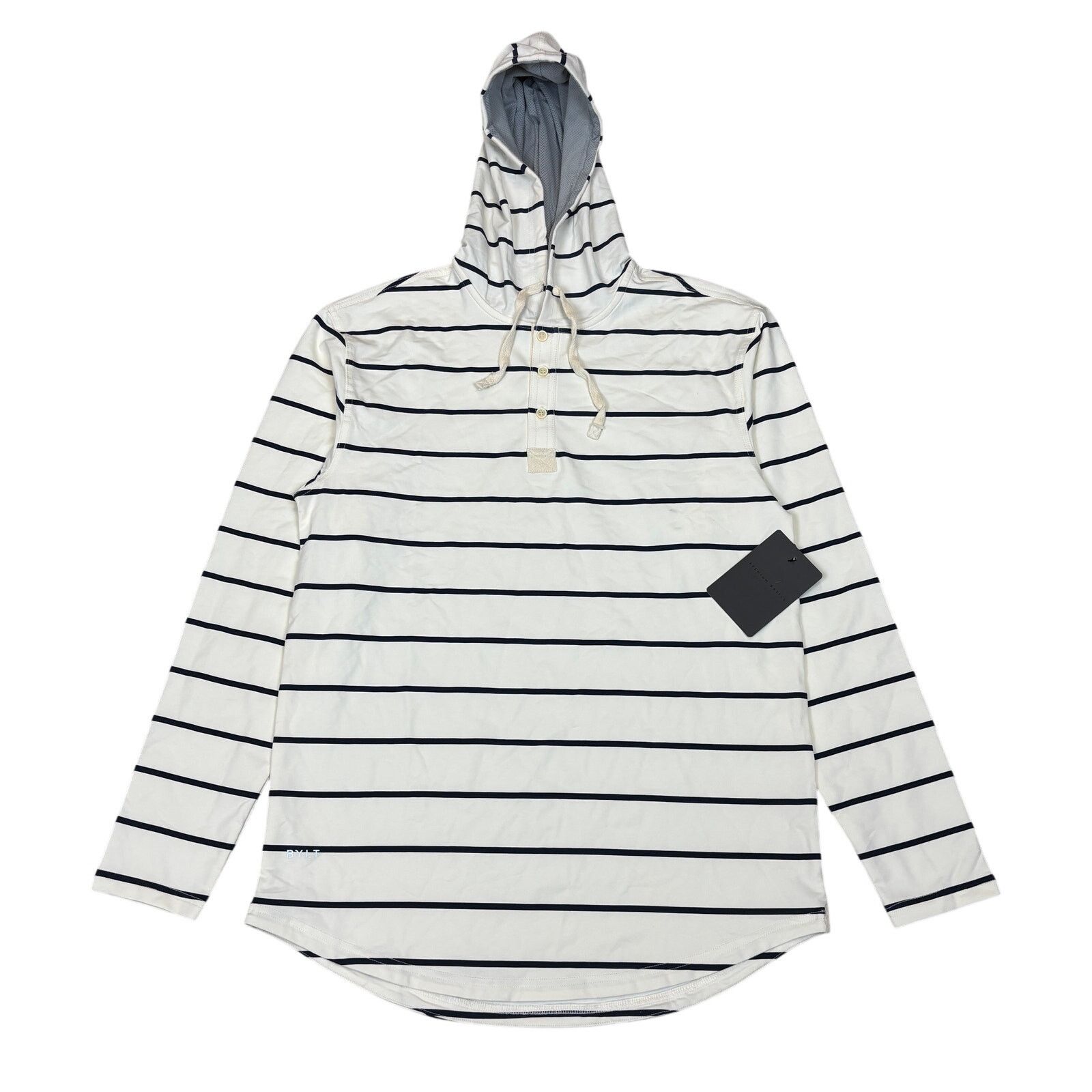 Other Bylt Drop Cut Hooded Henley Men's Medium Minimalist Size US M / EU 48-50 / 2 - 1 Thumbnail