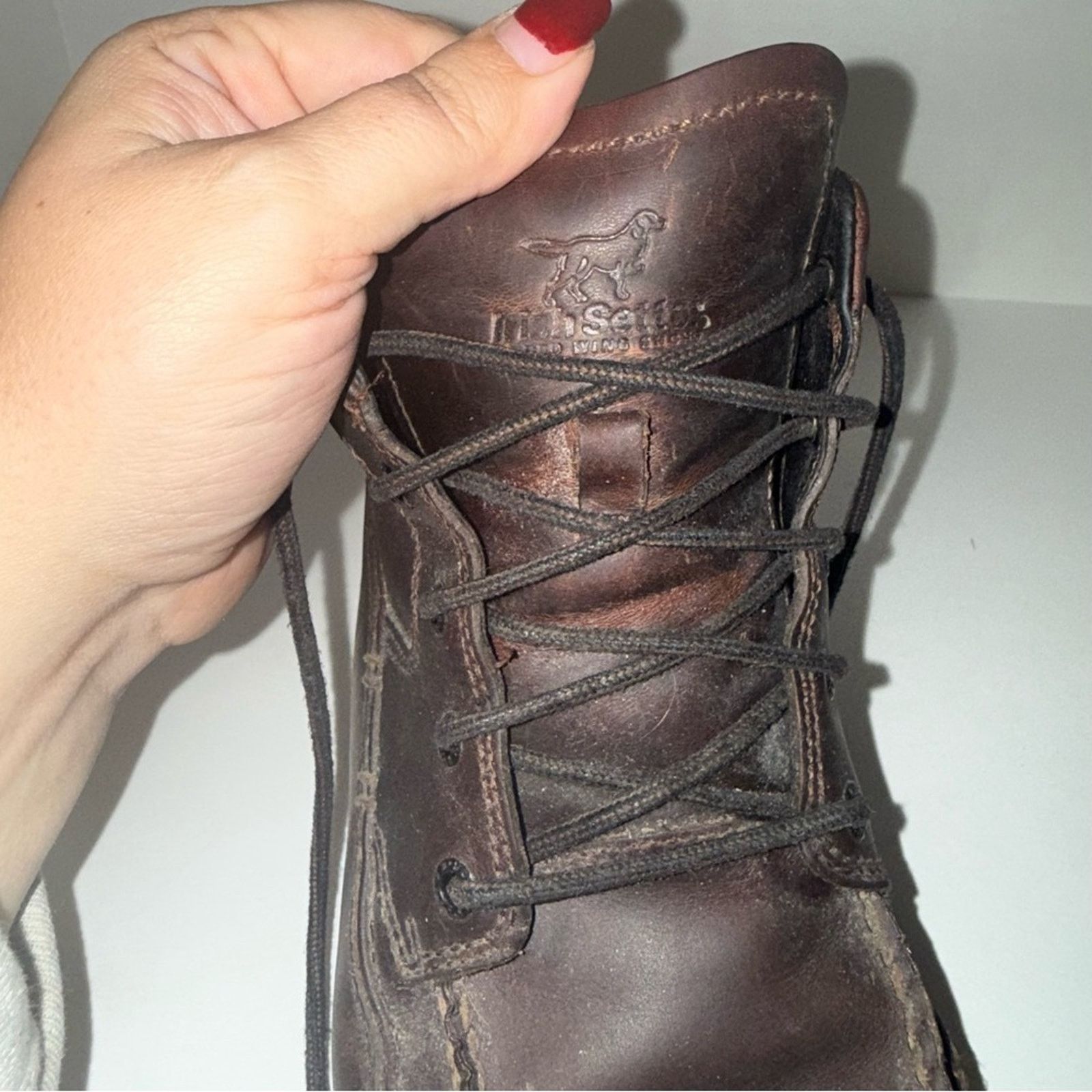 Red Wing RED WING IRISH SETTER men’s lace up boots worn once 10.5D Size US 10.5 / EU 43-44 - 5 Thumbnail