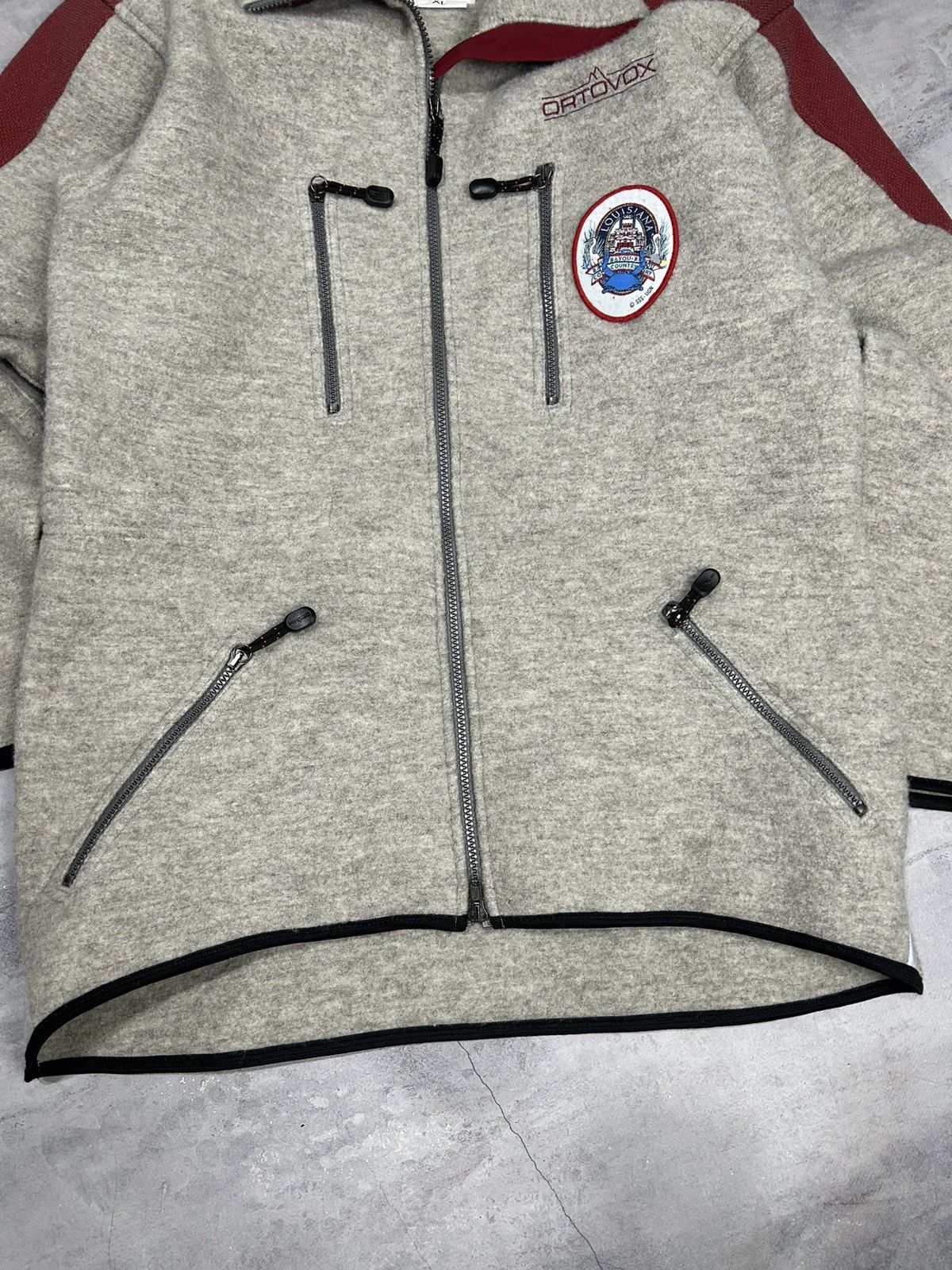 ORTOVOX Rare Men's Ortovox 100% Wool Mountain Jacket Size Size US XL / EU 56 / 4 - 4 Thumbnail