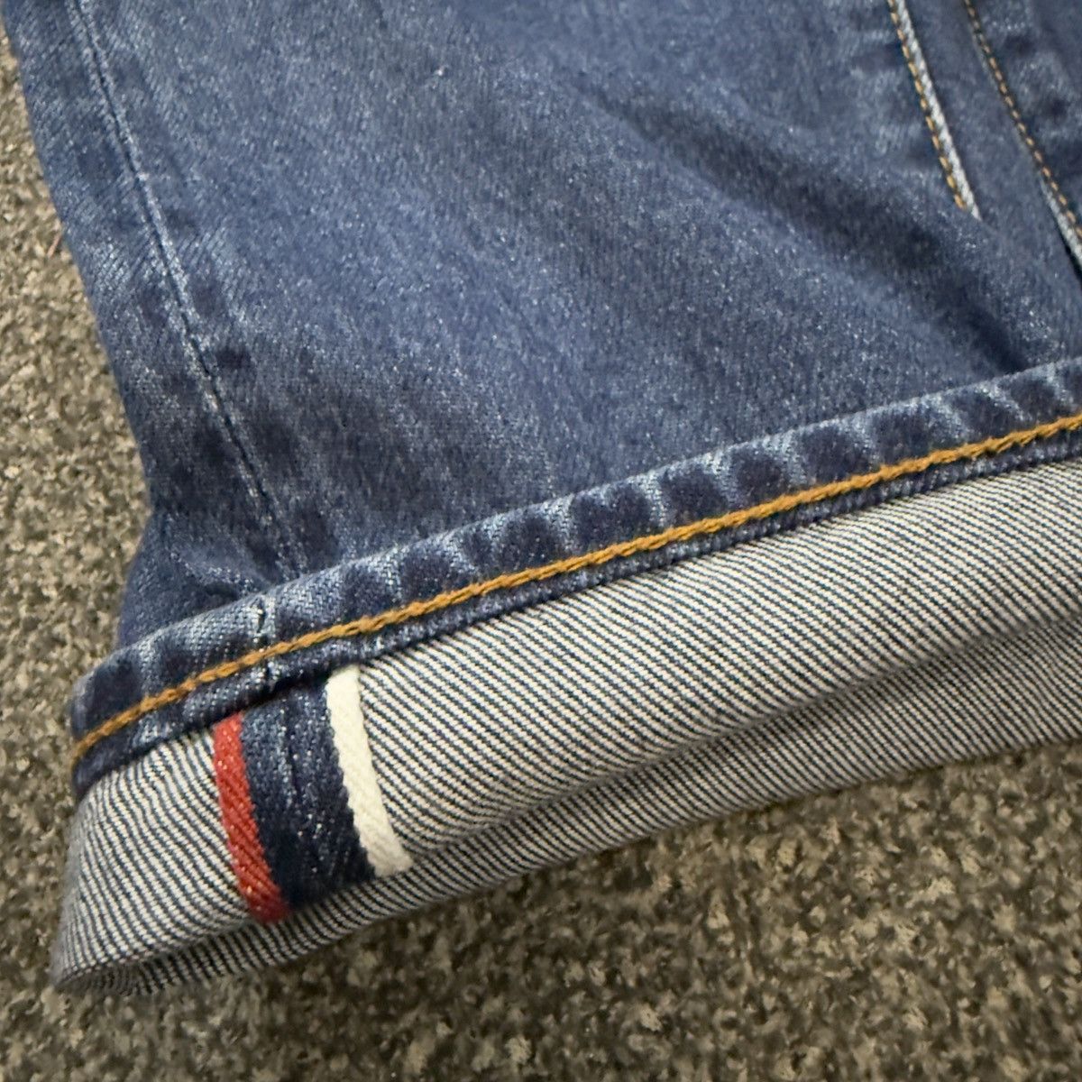 Studio D'Artisan Vintage 80s Japanese Raw Denim Indigo Master Selvage Size US 30 / EU 46 - 9 Thumbnail
