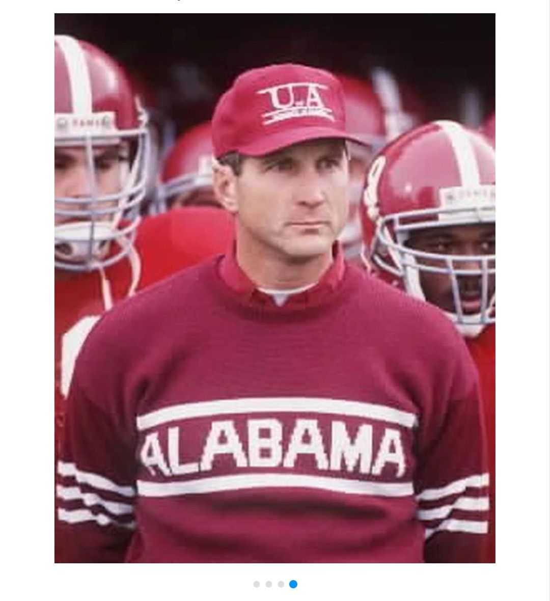 NFL × Vintage VINTAGE ©1984 CLIEF ENGLE ALABAMA (SIZE ADULTS LARGE) Size US L / EU 52-54 / 3 - 1 Thumbnail