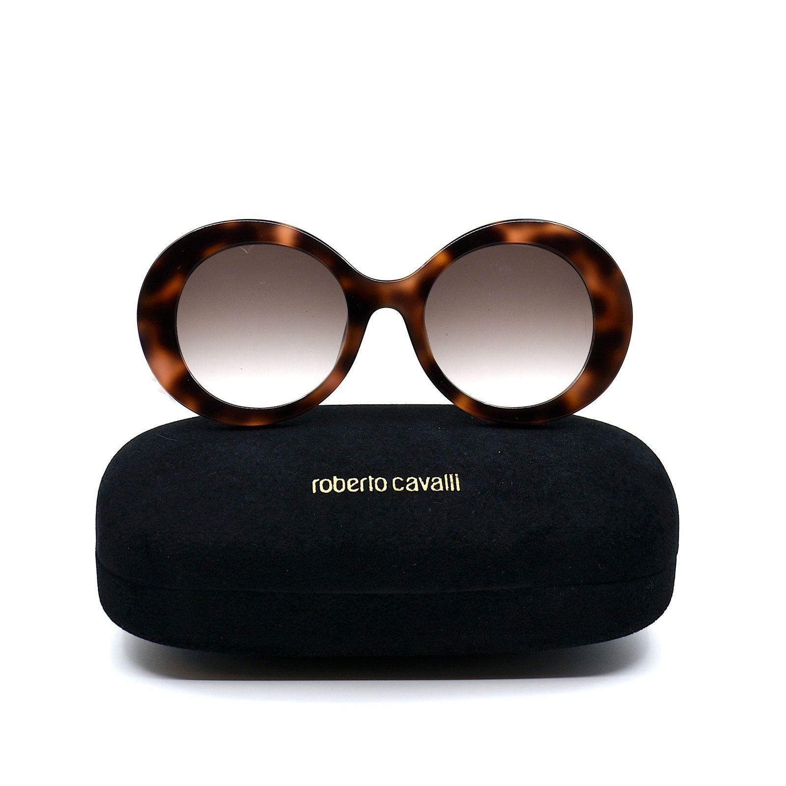 Roberto Cavalli ROBERTO CAVALLI SRC010M HAVANA BROWN GRADIENT SUNGLASSES Size ONE SIZE - 7 Thumbnail