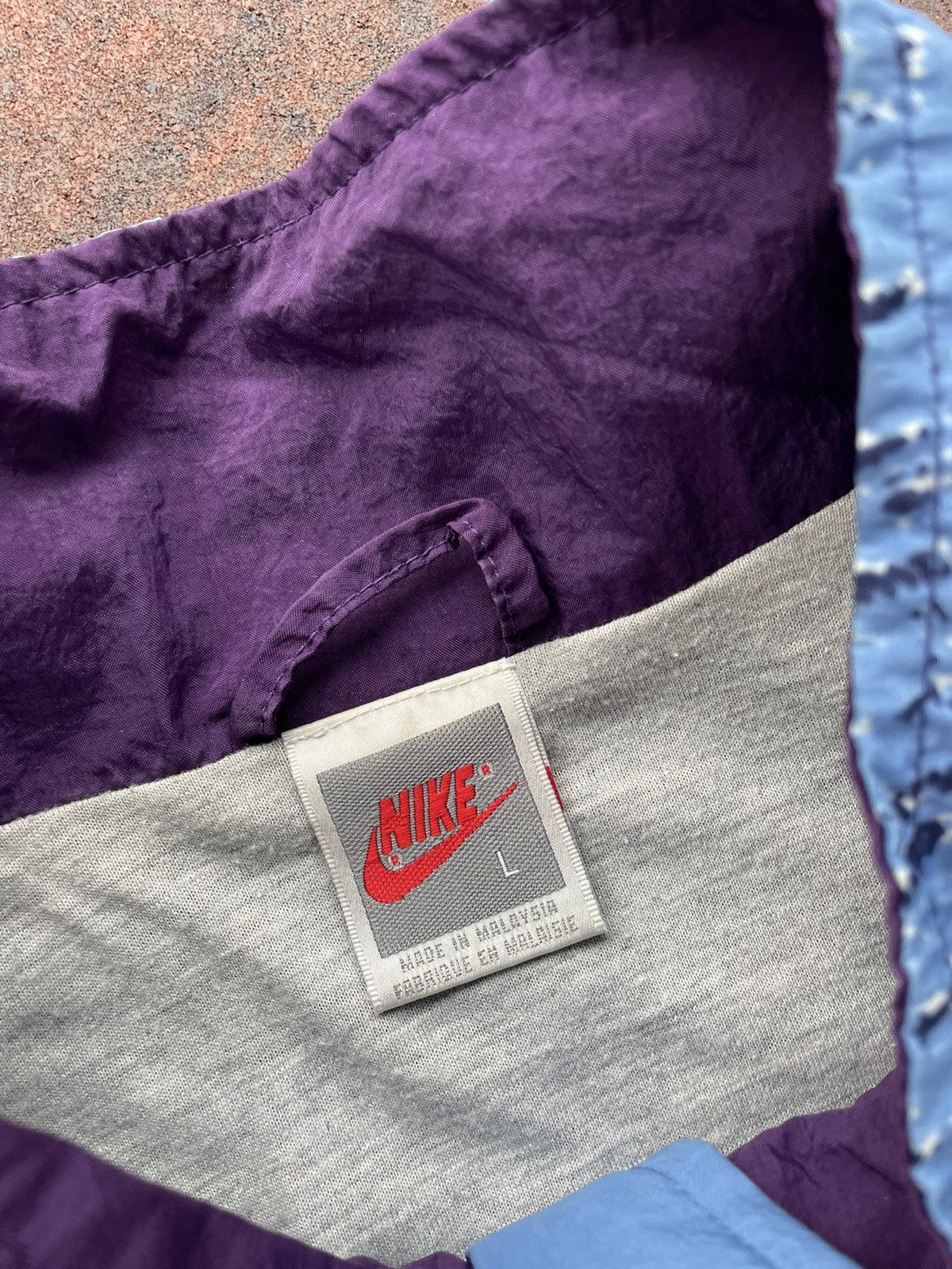 Nike Vintage Rare 90s Nike Agassi Zip Windbreaker Light Jacket Size US L / EU 52-54 / 3 - 5 Thumbnail