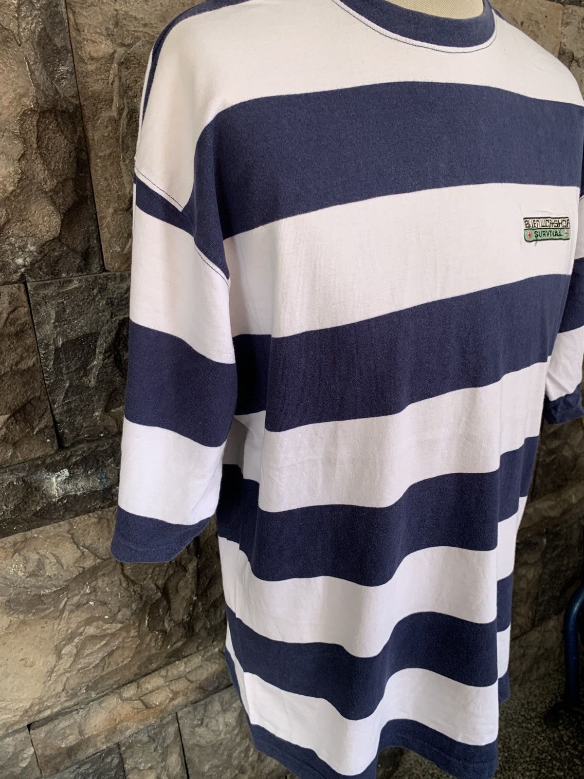 Alien Workshop Vintage Alien Workshop Survival Striped SkateboardsT shirt Size US L / EU 52-54 / 3 - 4 Thumbnail