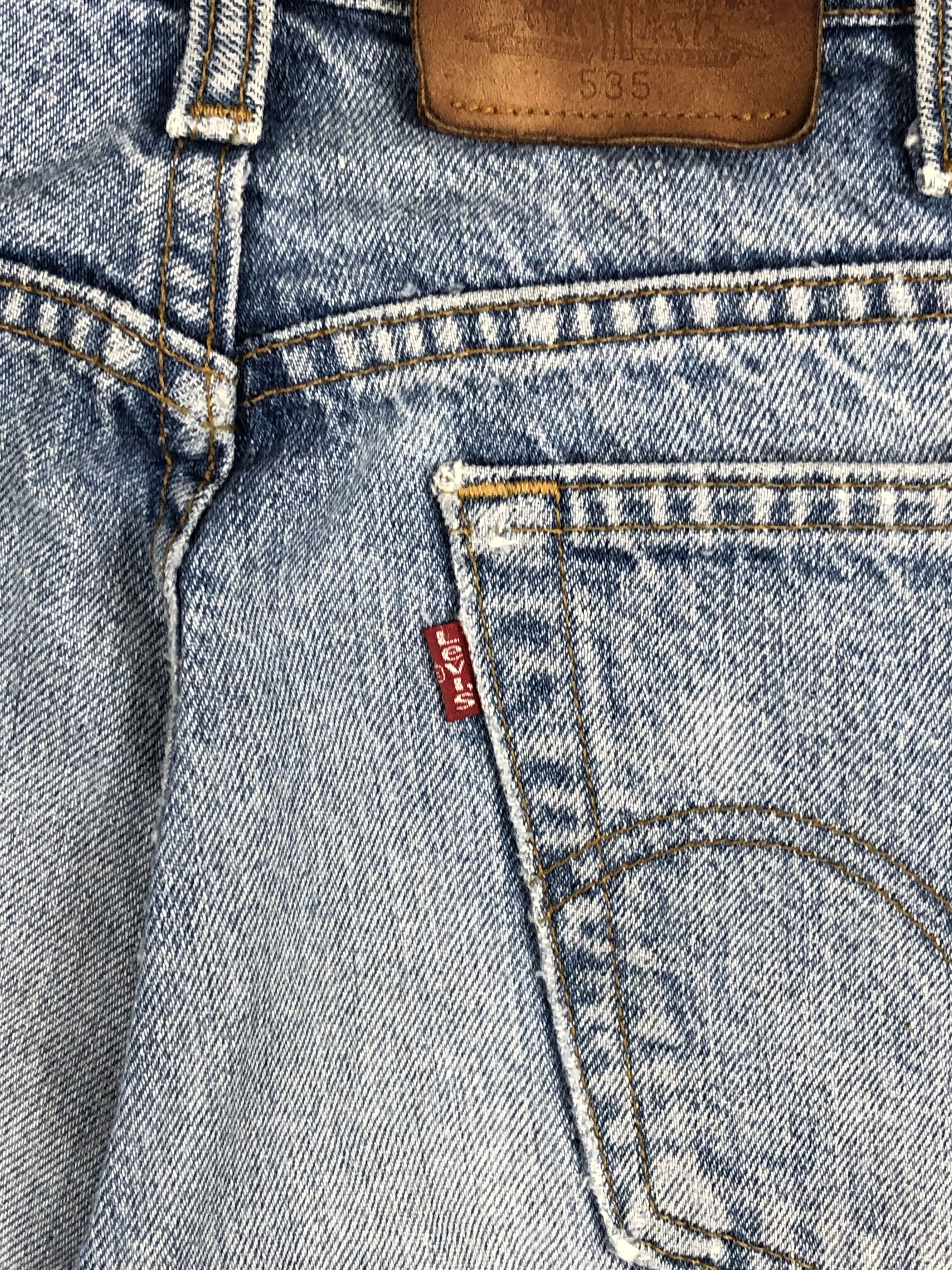 Levi's Vintage 80s Levis 535 Light Washed Jeans DP2287 Size US 32 / EU 48 - 7 Thumbnail