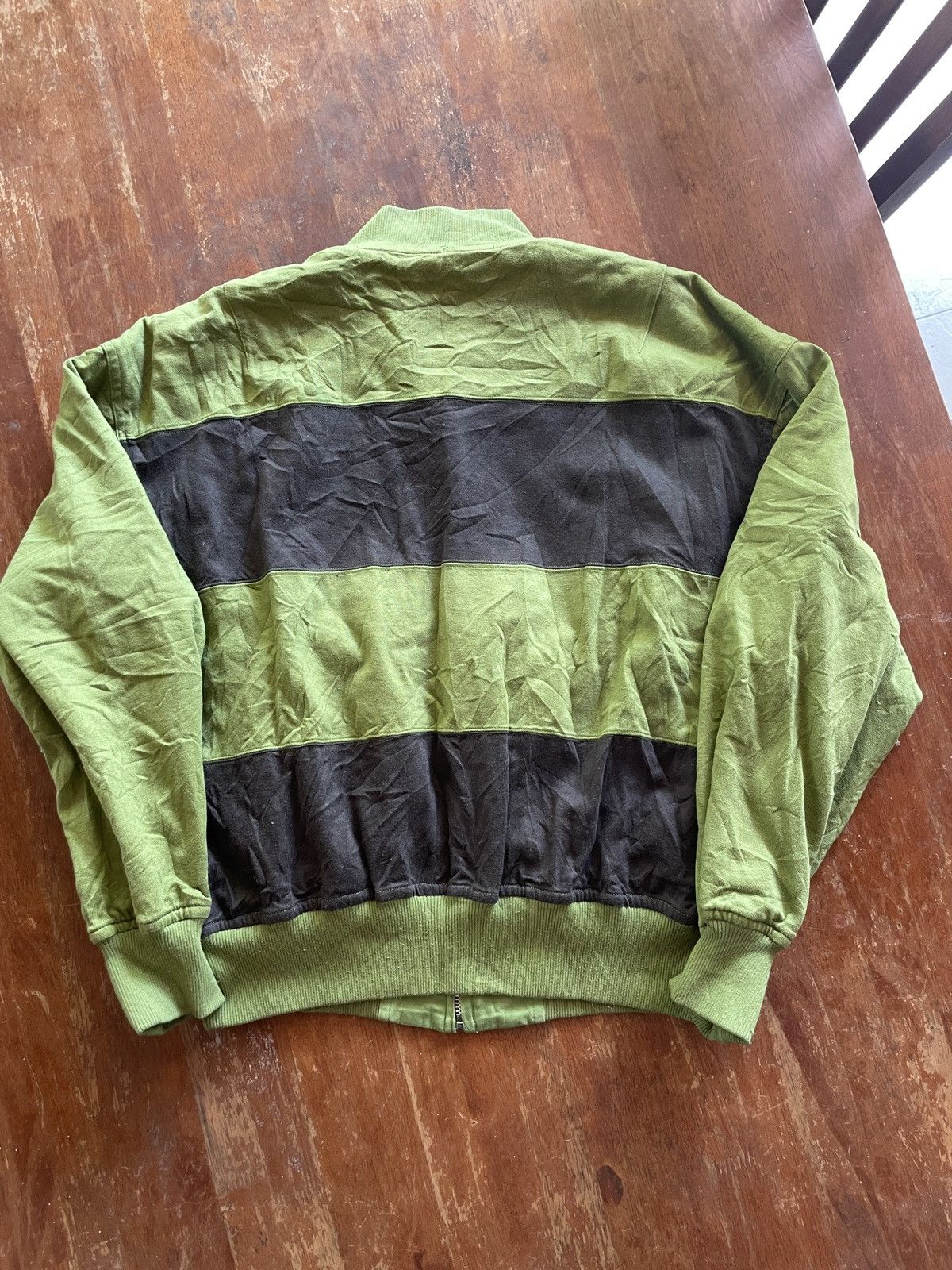 Designer × Japanese Brand Japan 🎌🇯🇵 NAB Reversible Bomber Jacket Military Style Stripe Size US M / EU 48-50 / 2 - 2 Thumbnail