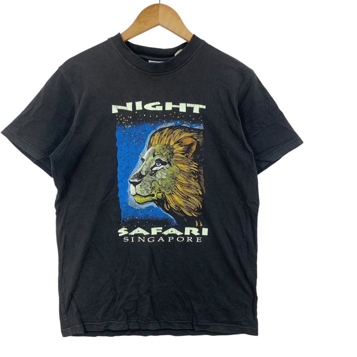 Vintage Vintage NIGHT SAFARI SINGAPORE Lion King Tee Shirt Top Size M / US 6-8 / IT 42-44 - 5 Thumbnail