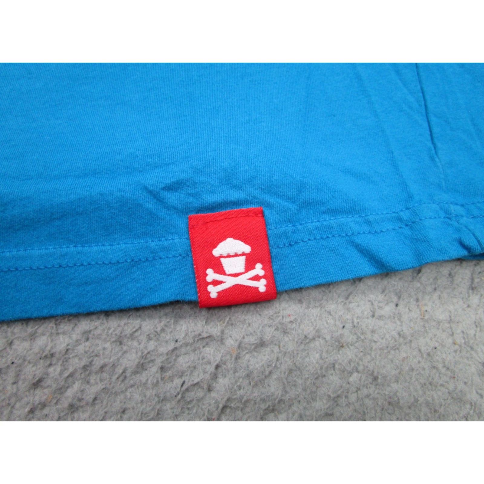 Johnny Cupcakes Johnny Cupcakes Captain America USA Mens Blue Short Sleeve T-Shirt Medium Size US M / EU 48-50 / 2 - 5 Thumbnail