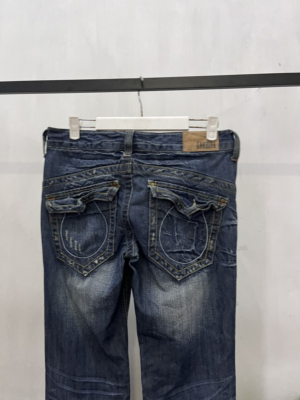 Japanese Brand Vtg Garhina Bootcut Denim Jeans pants Size 32" / US 10 / IT 46 - 6 Thumbnail