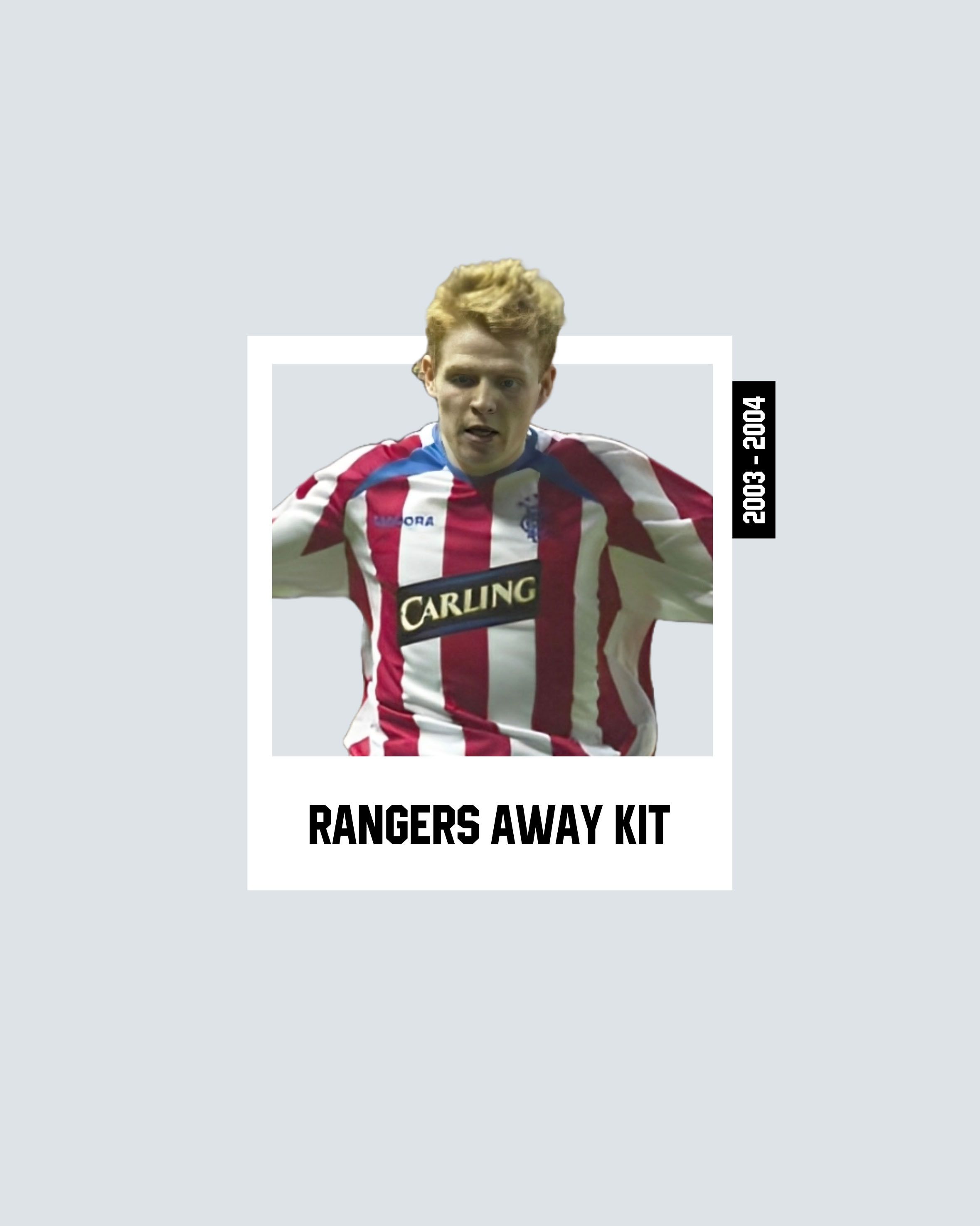 Diadora Rangers Away Kit 2003 2004 Size US XL / EU 56 / 4 - 8 Thumbnail