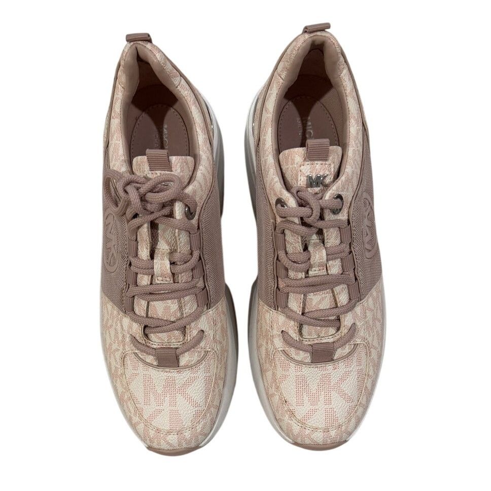Michael Kors *DS18 MICHAEL KORS Crista Trainer Sneakers Soft Pink Size 6 Size US 6 / IT 36 - 1 Thumbnail