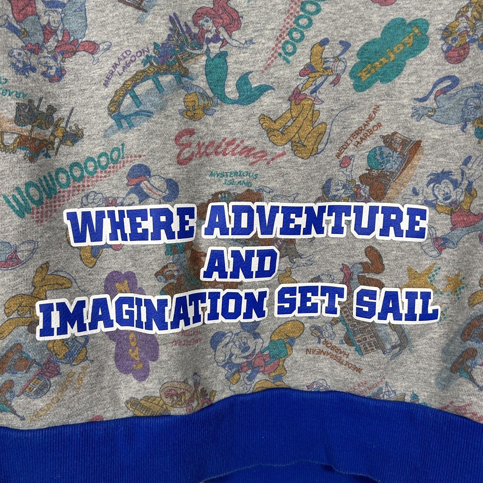 Disney Vintage Tokyo Disney Hoodie Japan Exclusive Mickey Y2K Large Size US L / EU 52-54 / 3 - 5 Thumbnail